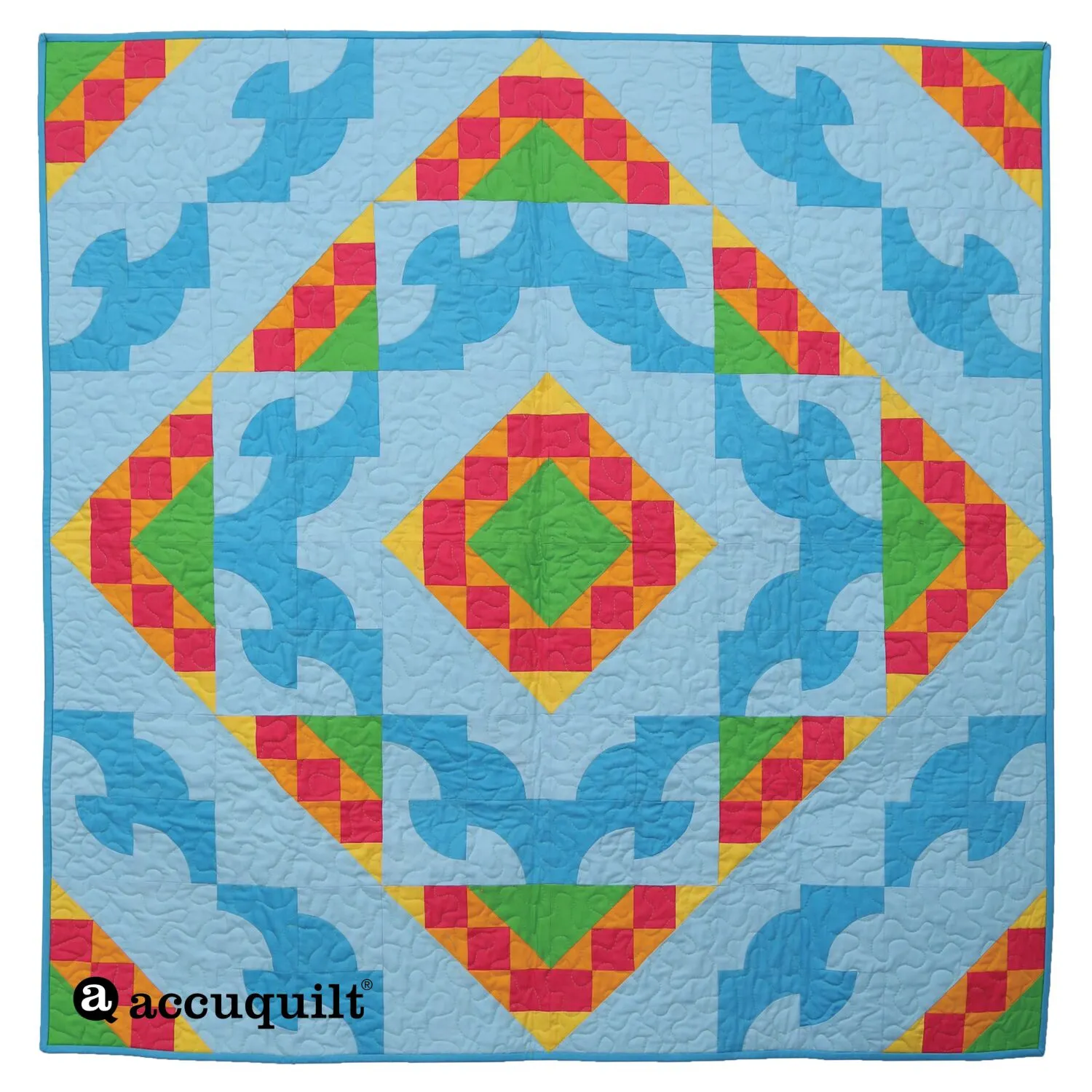 GO! Drunkard's Path Summer Combo Quilt Pattern