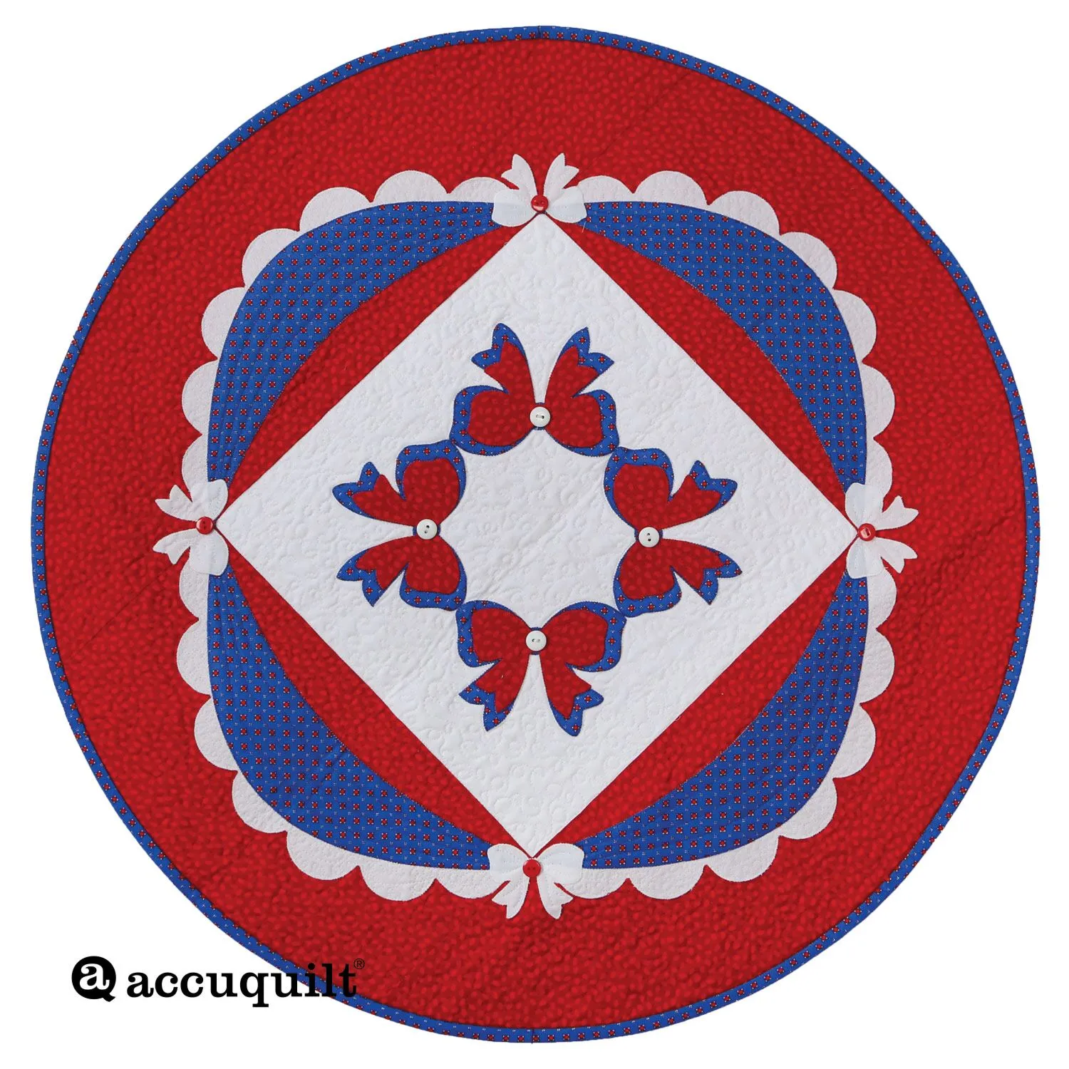 GO! Americana Table Topper Quilt Pattern