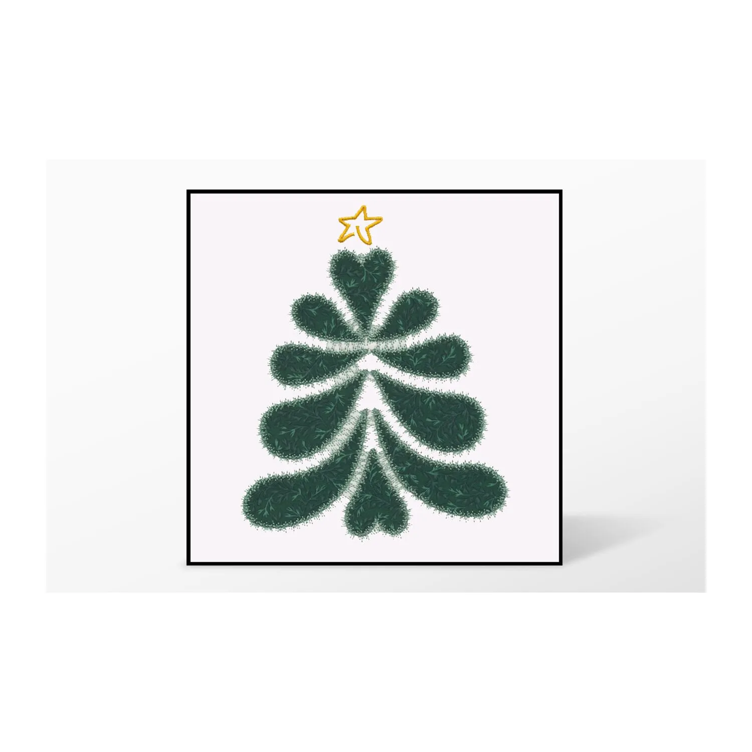 GO! Heather Feather Tree Single #2 Embroidery Designs by V-Stitch Designs