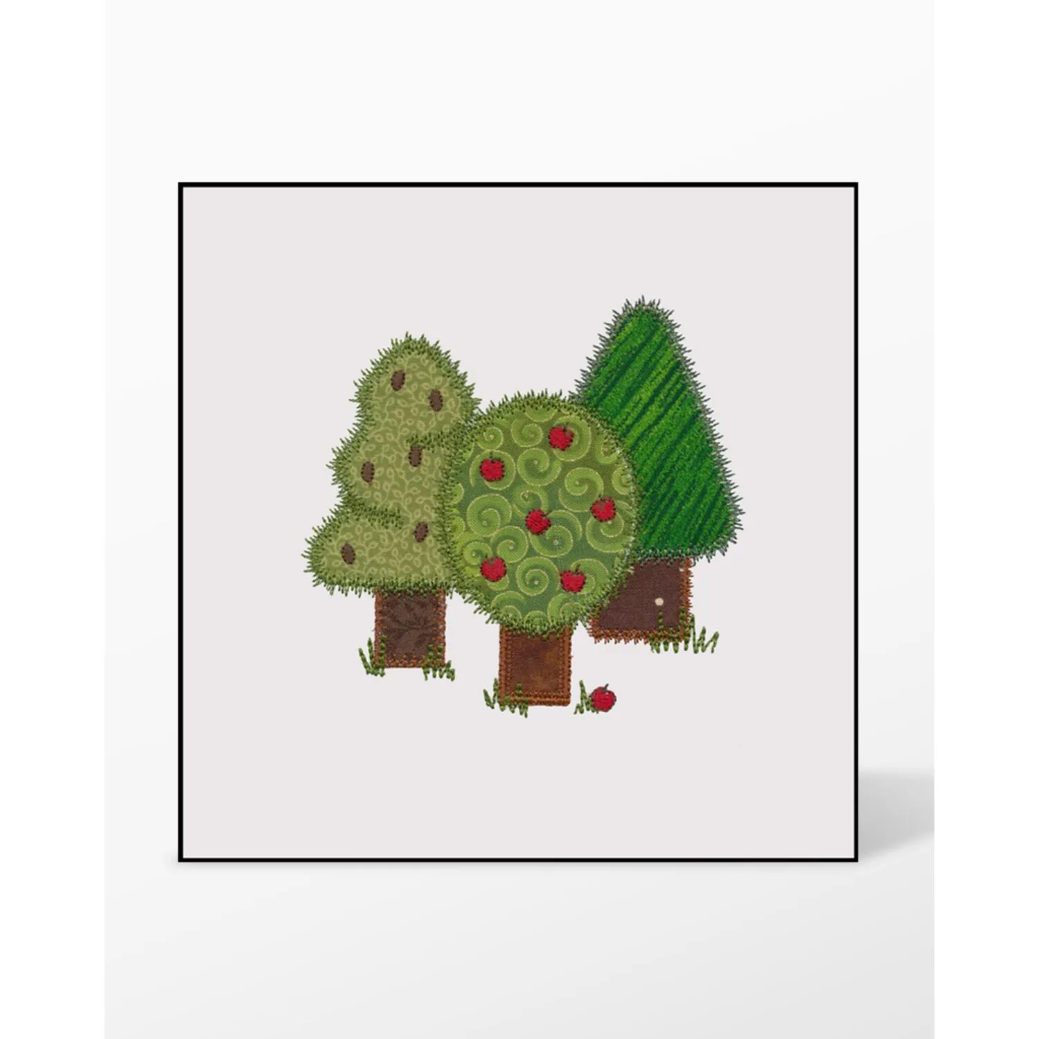 GO! Trees Single #1 Embroidery Designs by V-Stitch Designs