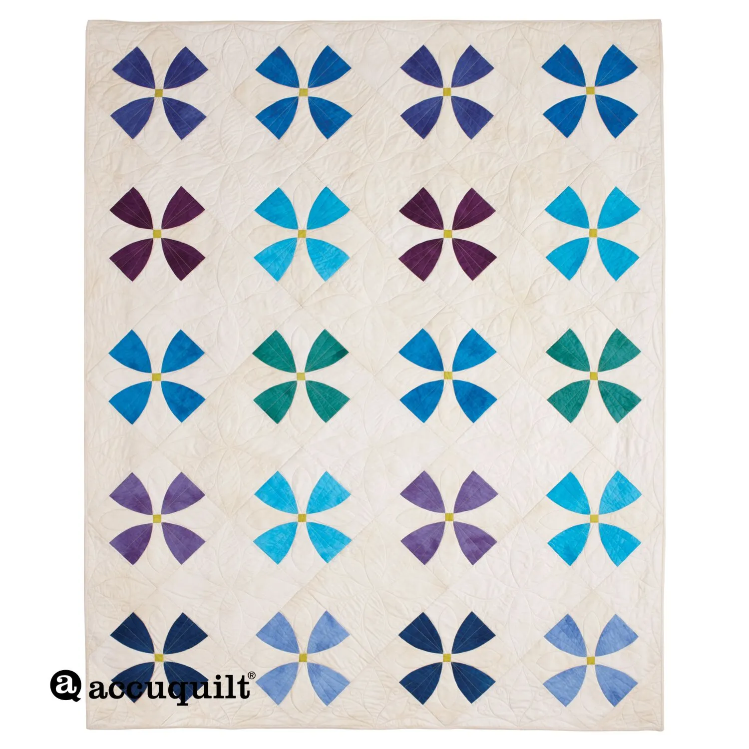 GO! Viola Blooms Quilt Pattern