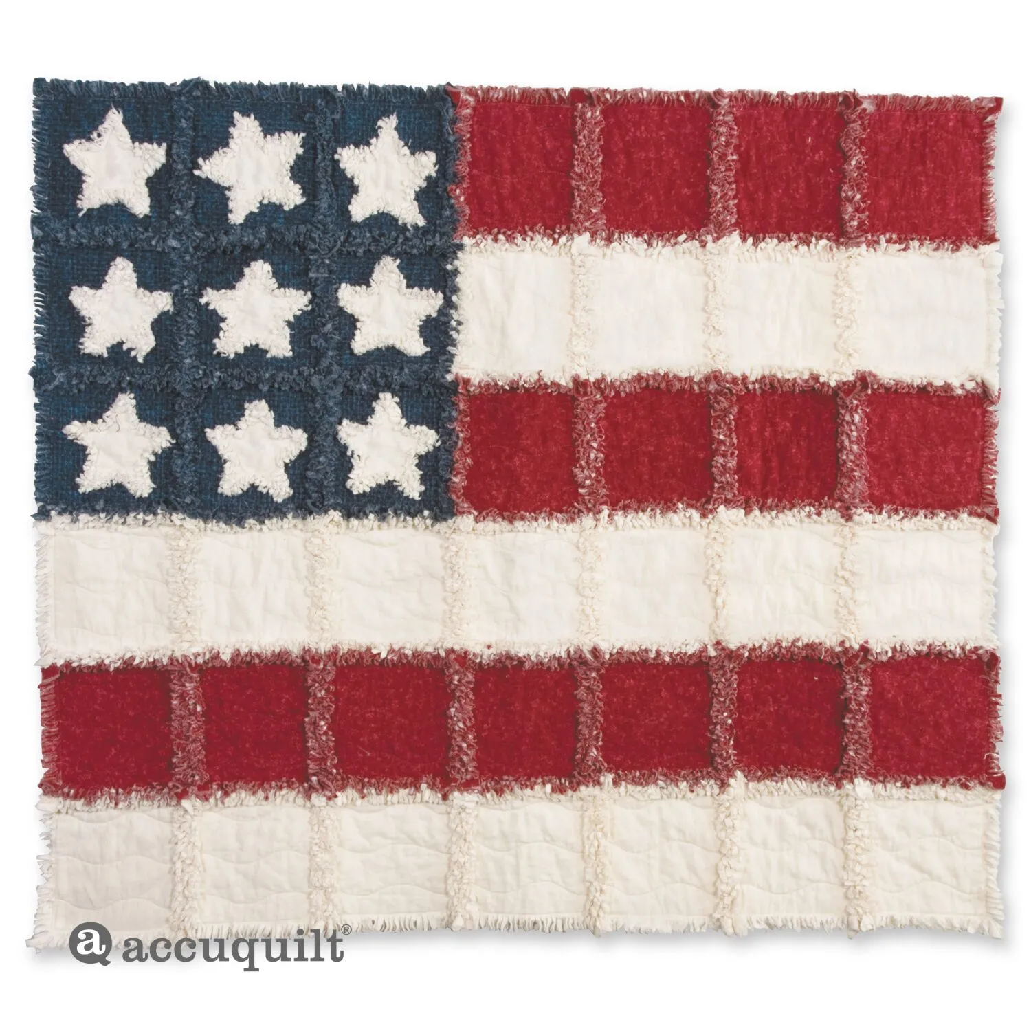 Studio Raggy Flag Quilt Pattern