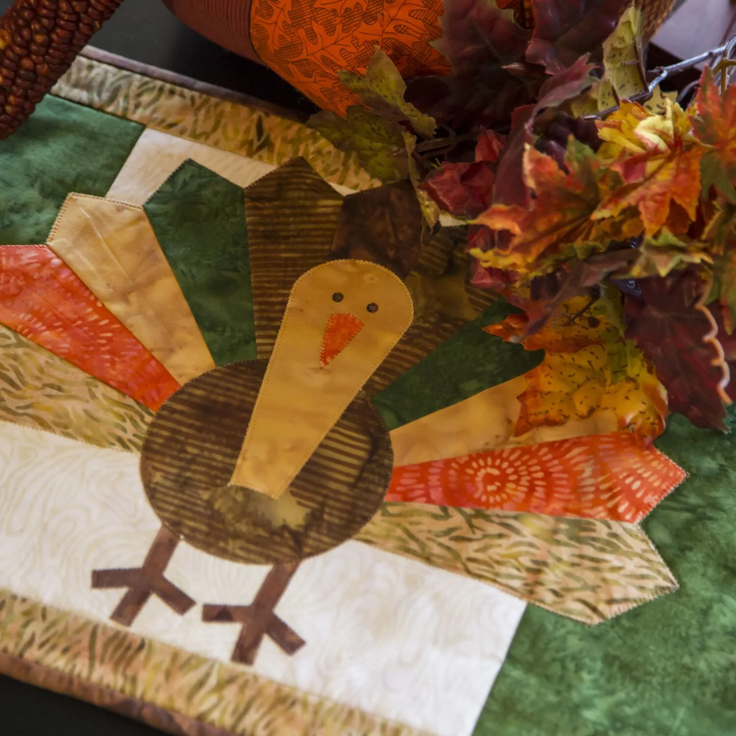 GO! Let's Talk Turkey Placemats Pattern