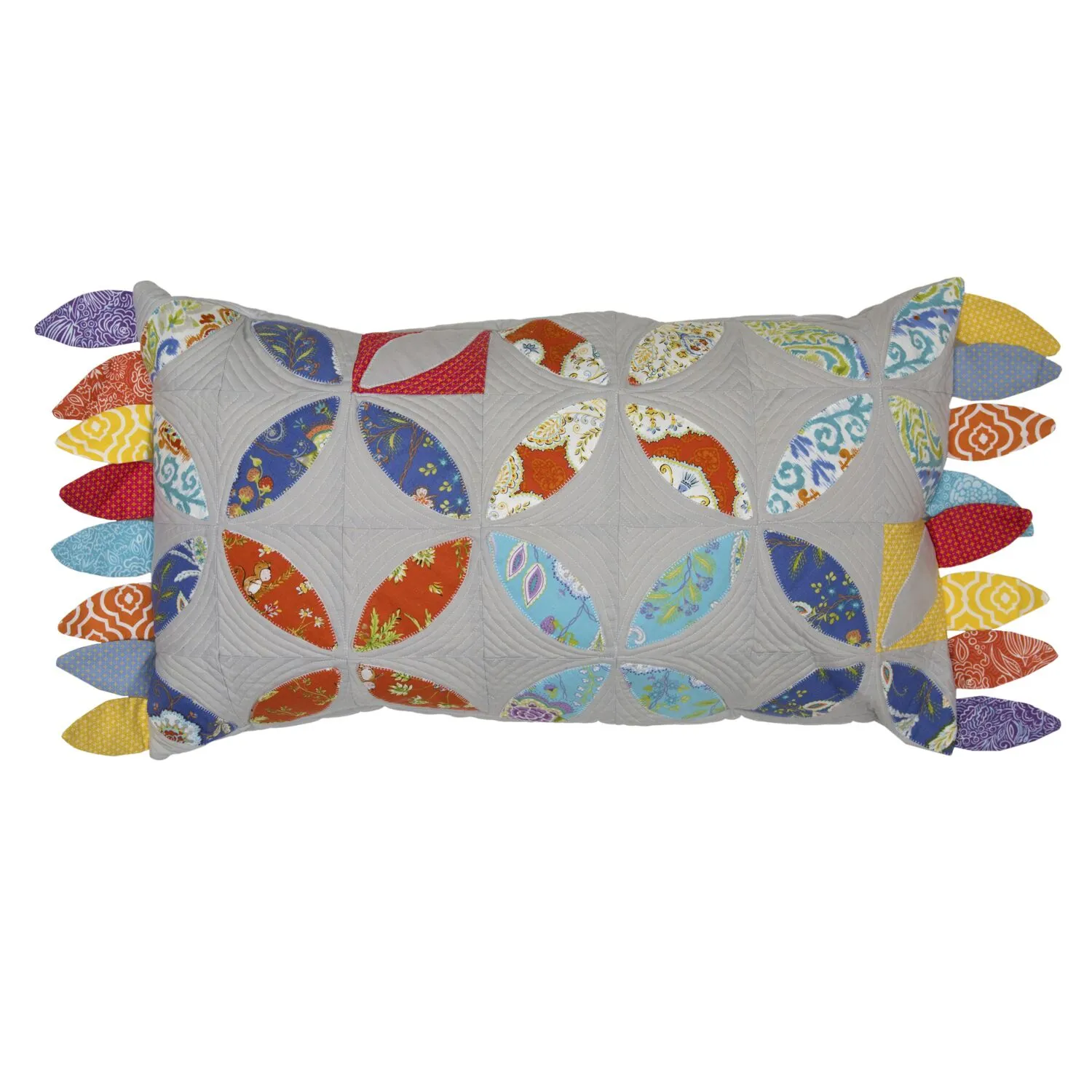 GO! Rectangle, Square and Triangle Orange Peel Pillows Pattern