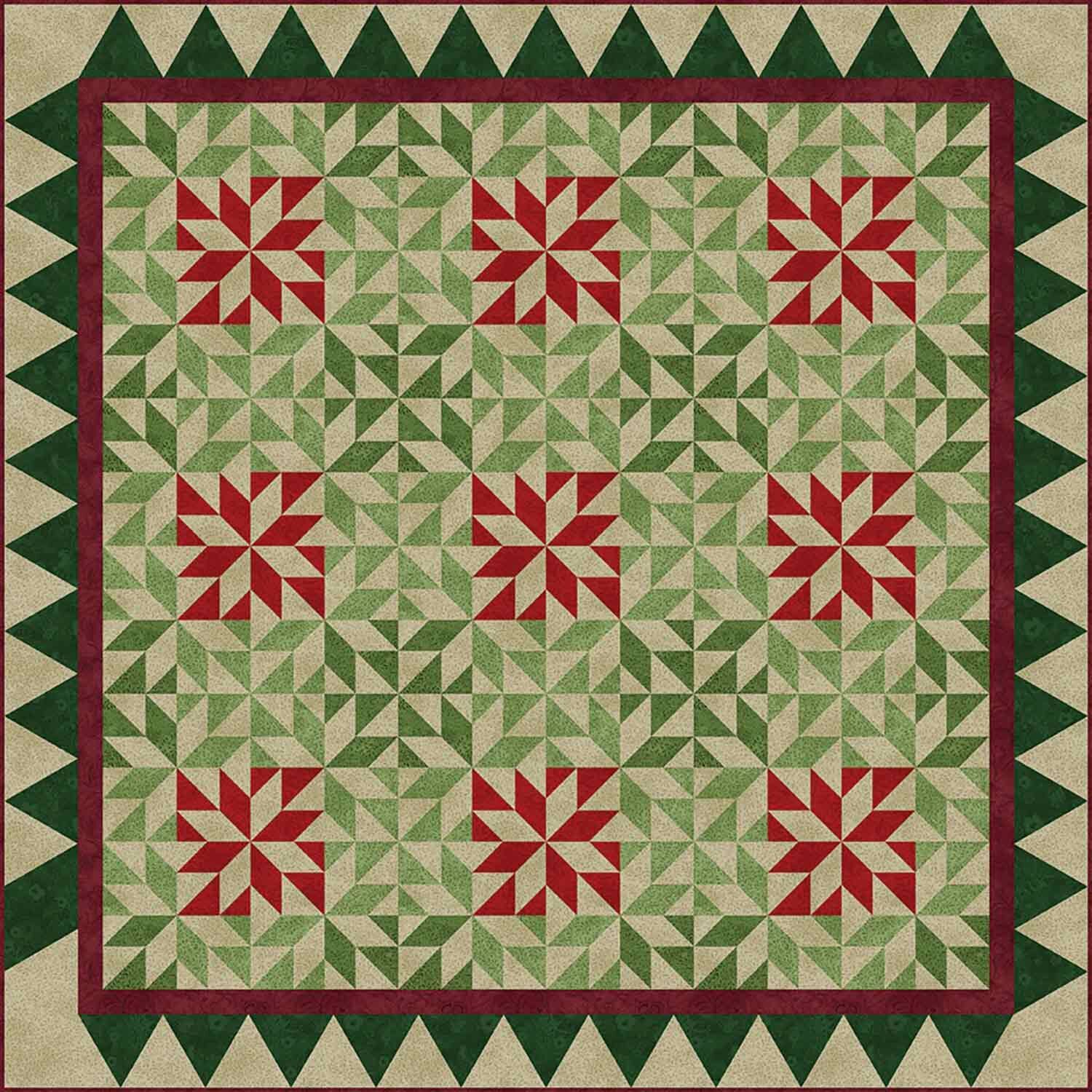 GO! Christmas Wishes Quilt Pattern