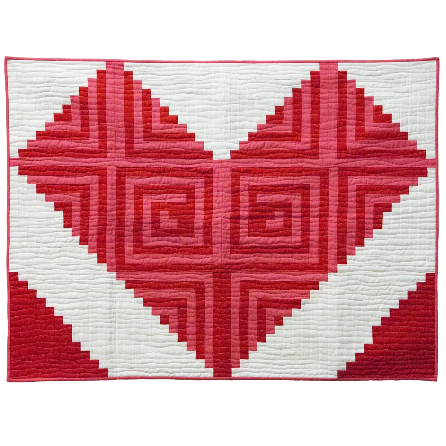 GO! Log Cabin Love Wall Hanging Pattern