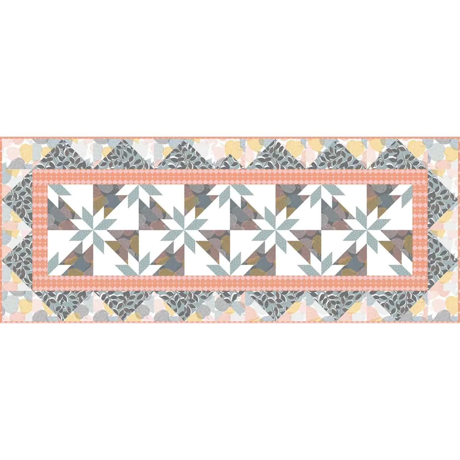 GO! Early Blossoms Bed Runner Pattern