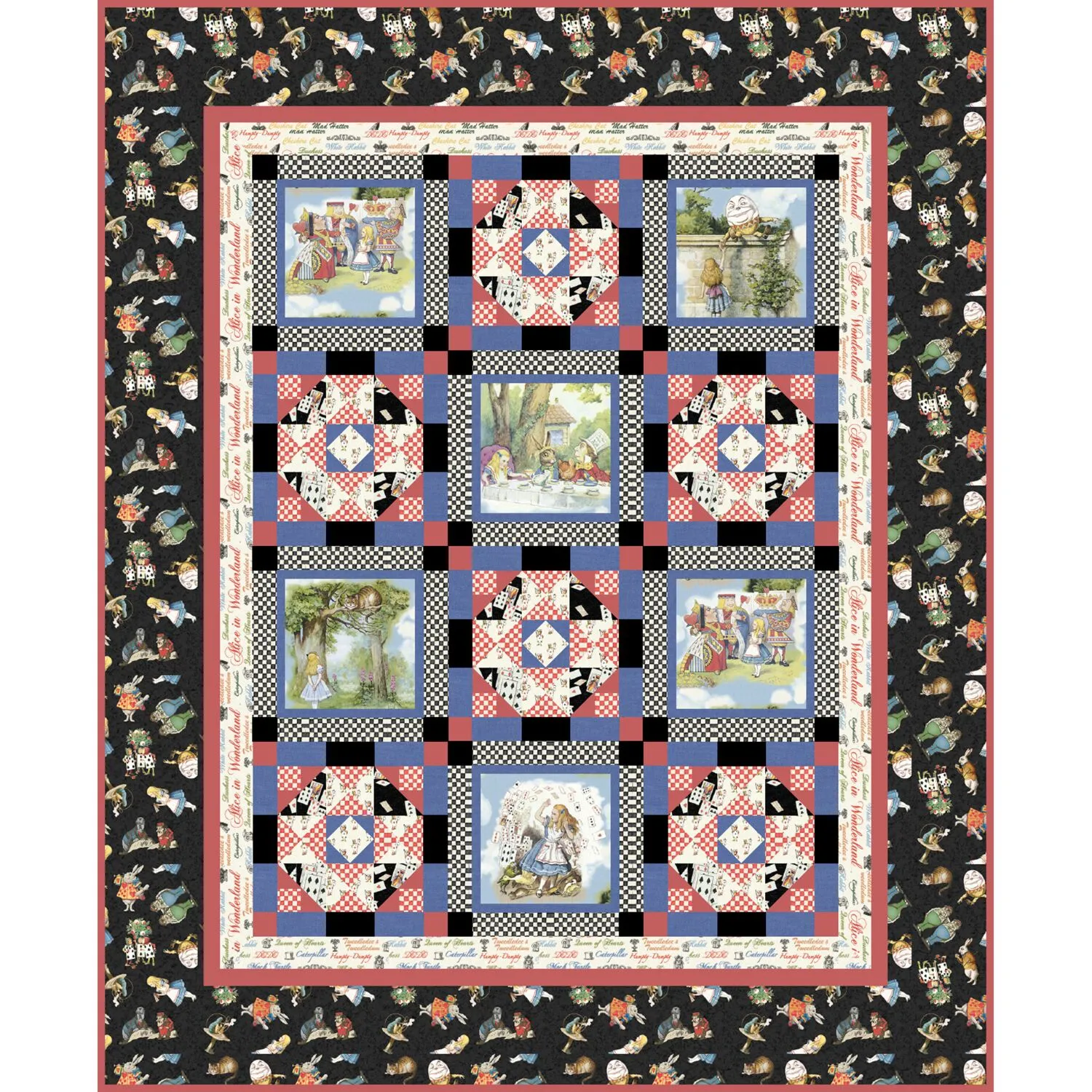GO! Adventures in Wonderland Quilt Pattern