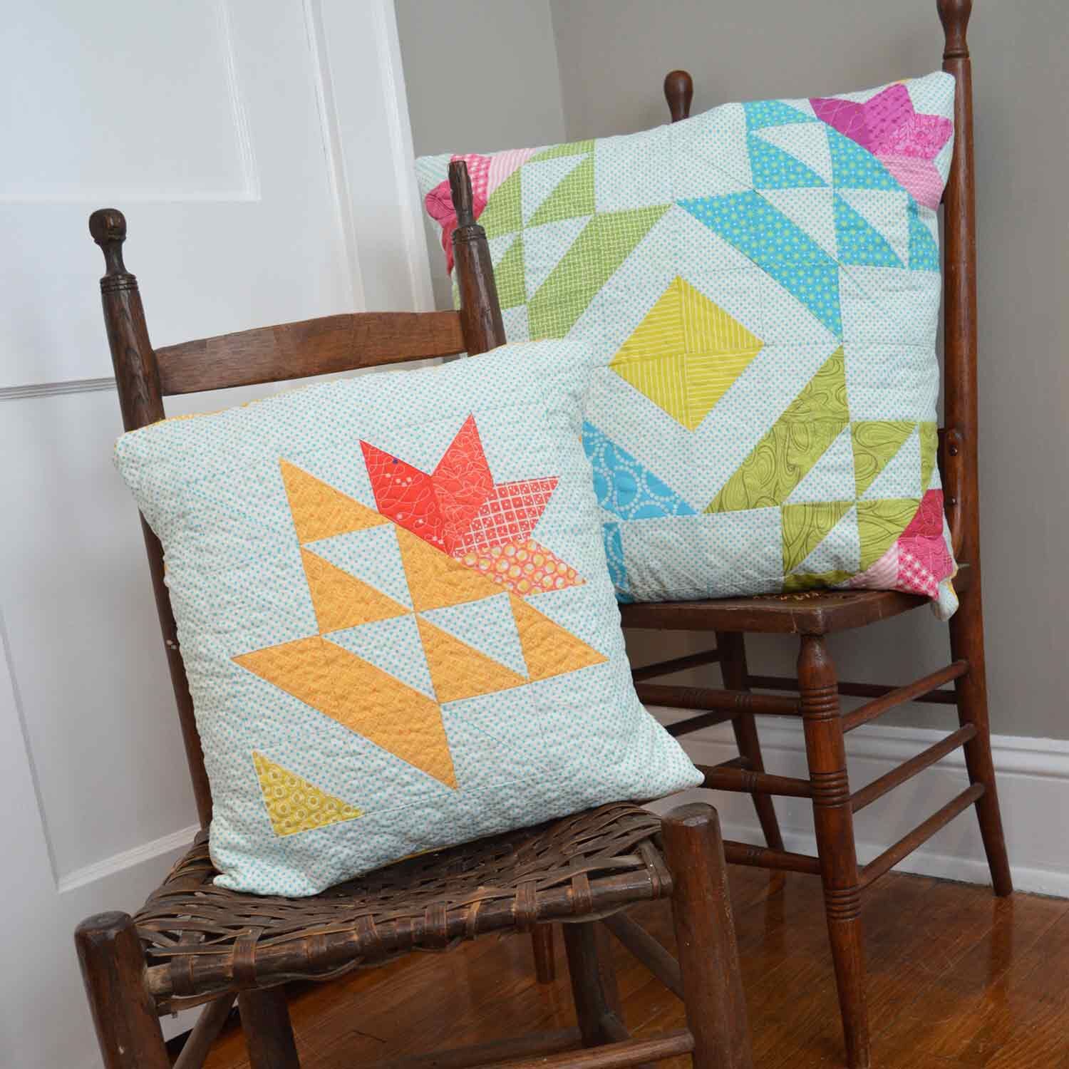 GO! Blooming Baskets Pillow Pattern