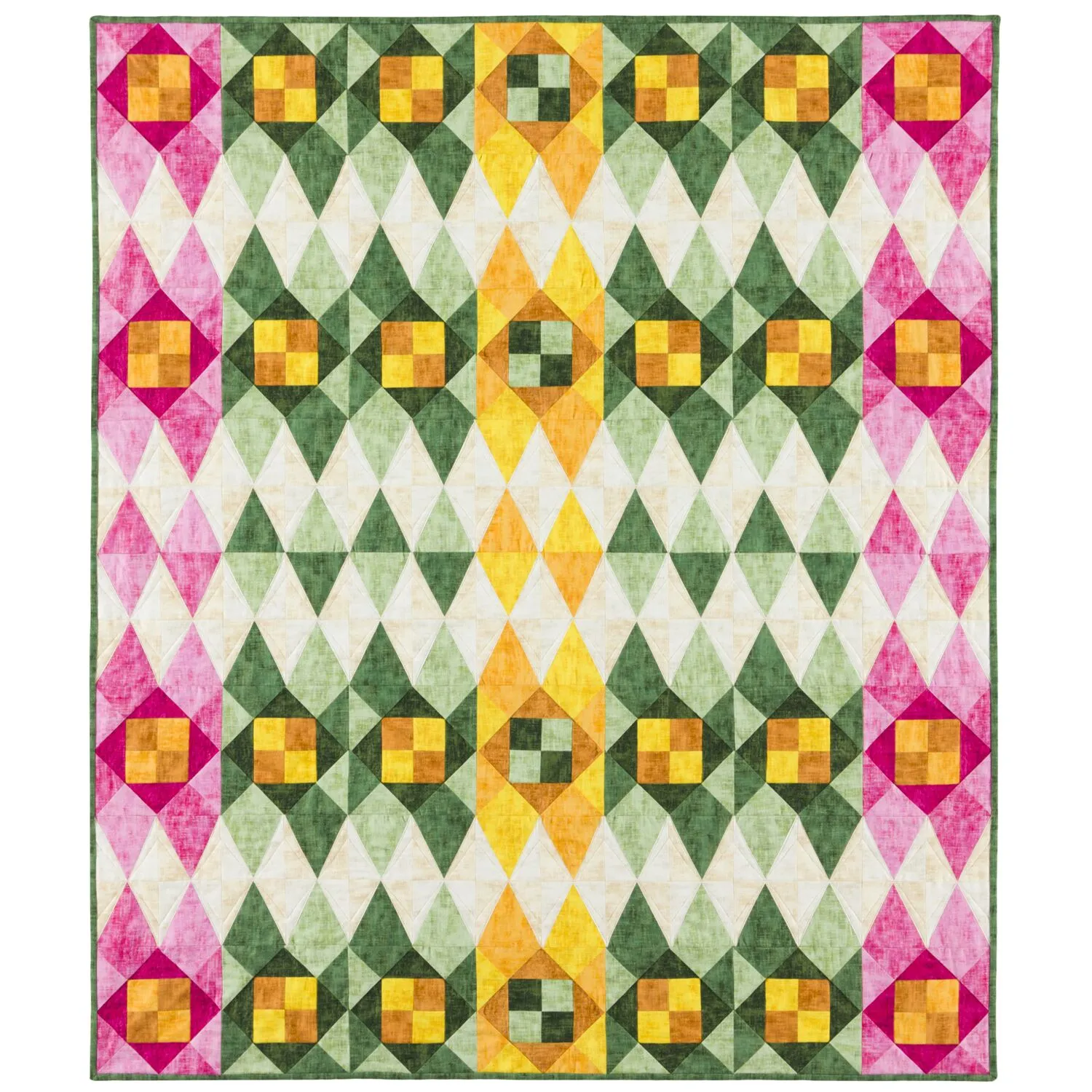 GO! Qube 6 Stained Glass Quilt Pattern