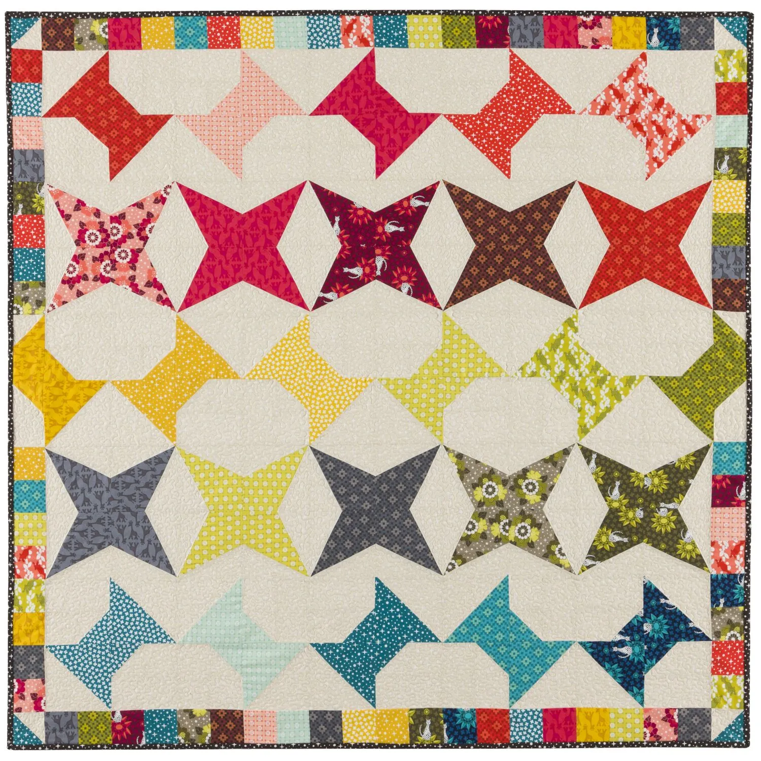 GO! Qube 8 Spools and Kites Quilt Pattern