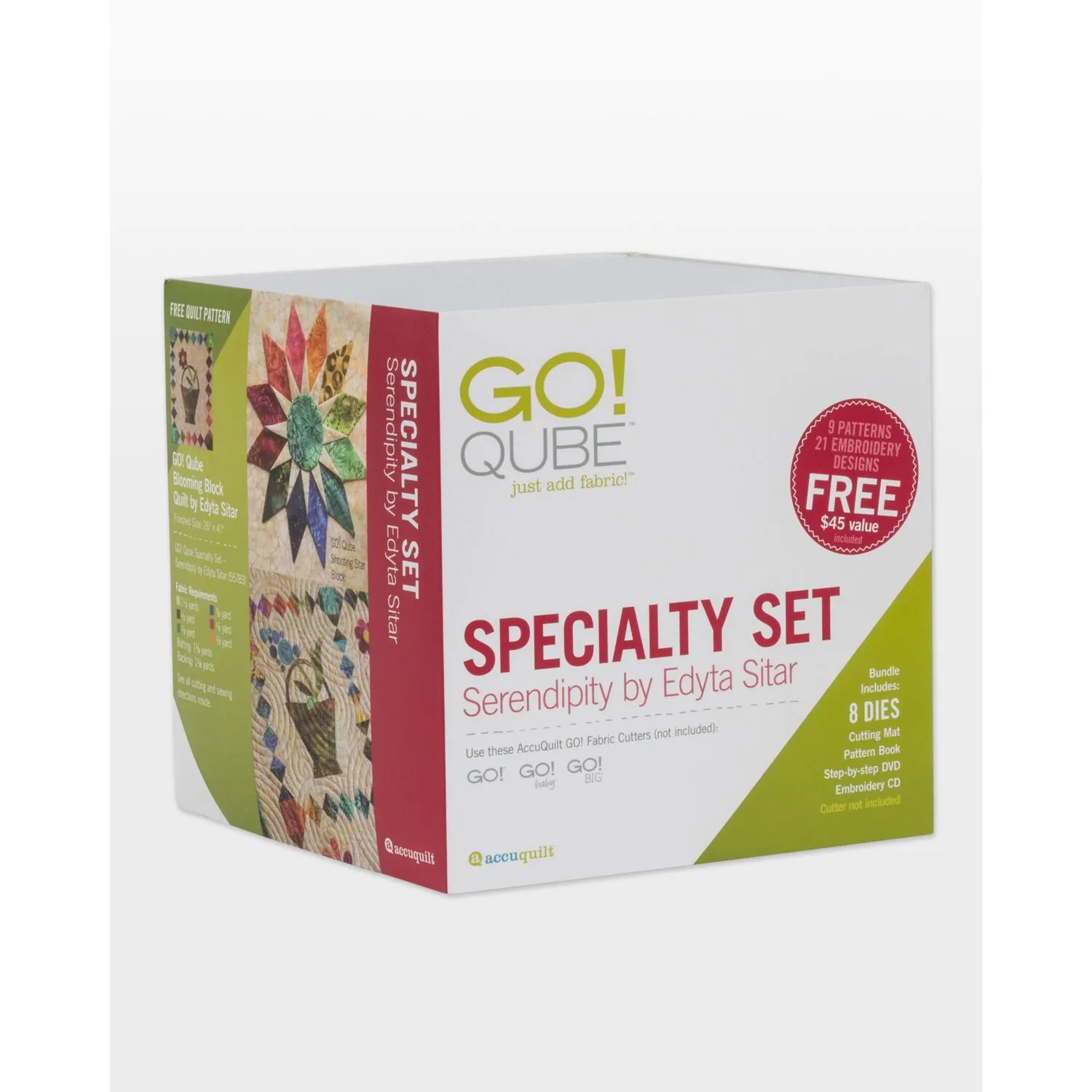 GO! Qube Specialty Set - Serendipity by Edyta Sitar
