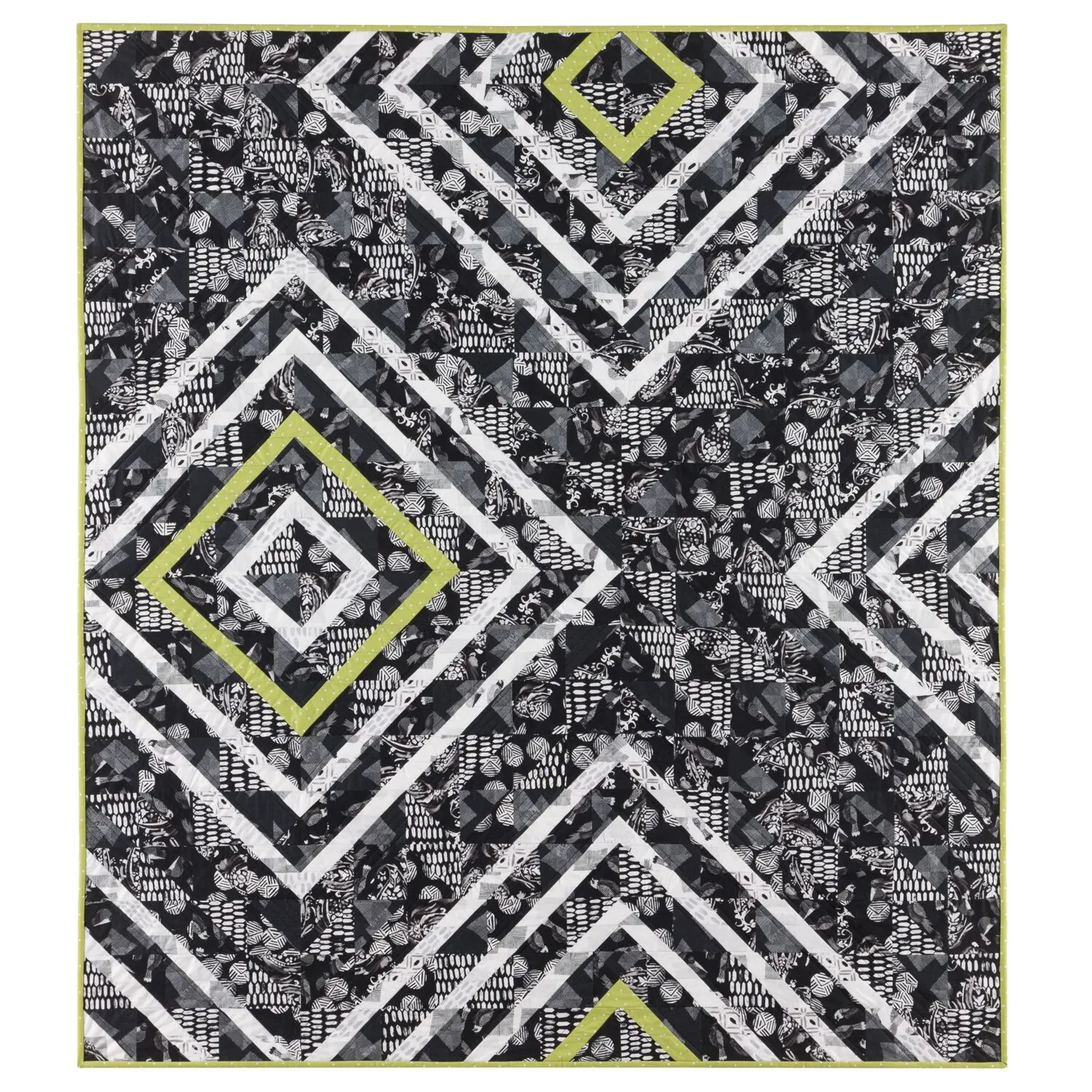GO! Qube 6 Zen Doodles Quilt Pattern
