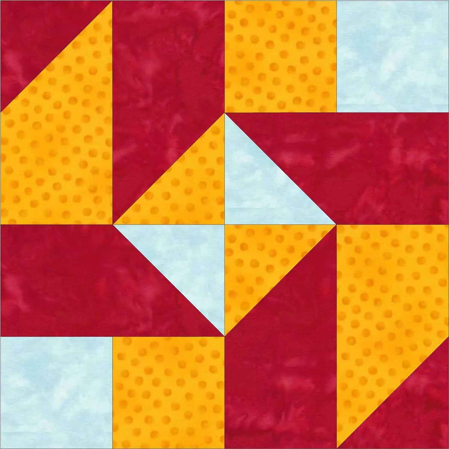 GO! Qube Hammer 12 Block Pattern