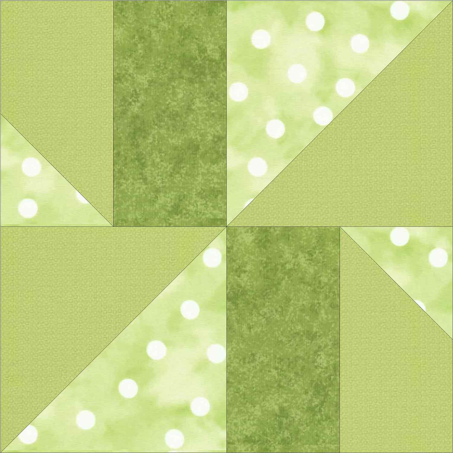 GO! Qube Round Nose 12 Block Pattern