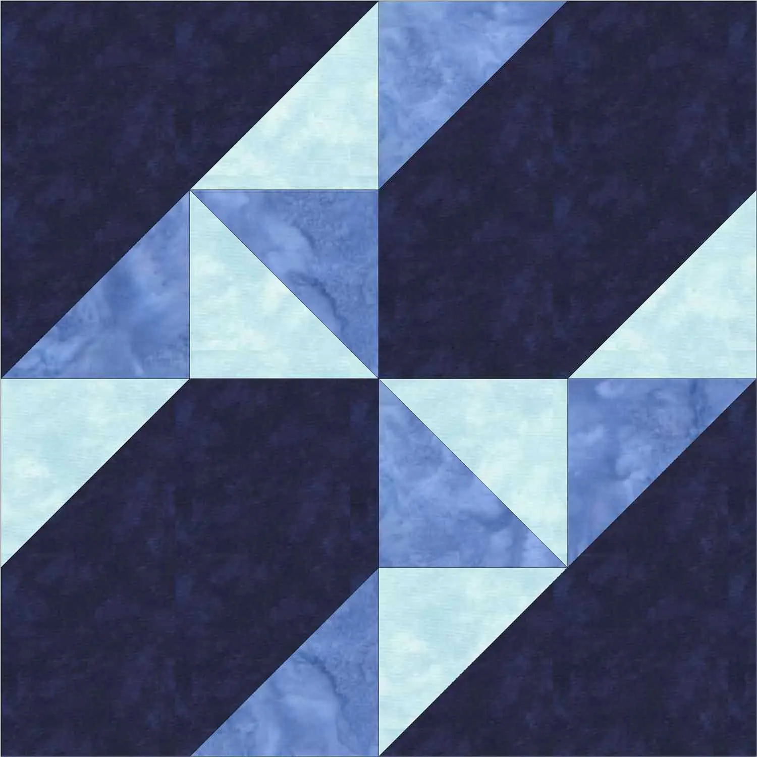 Qube Pattern GO! Qube Calligraphy 6 Block Pattern - AccuQuilt