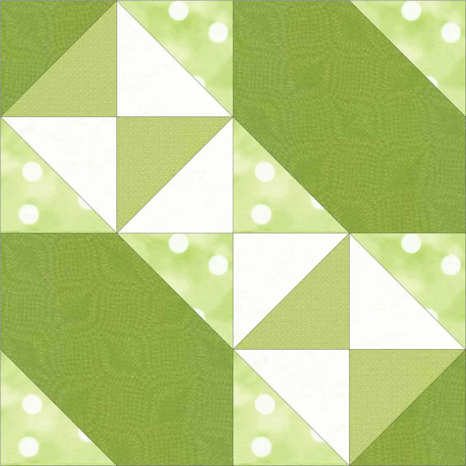 GO! Qube Scrawl 12 Block Pattern