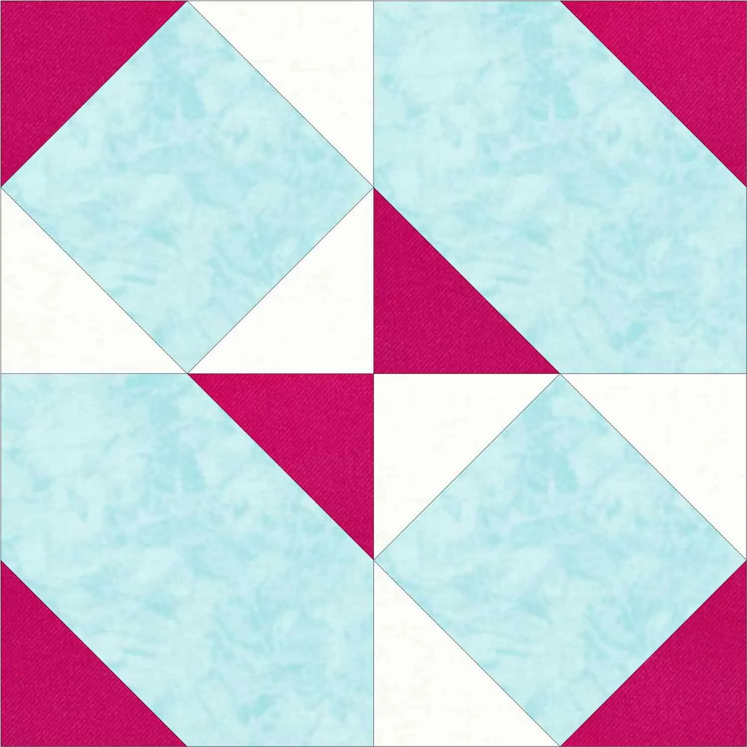 GO! Qube Longhand 12 Block Pattern