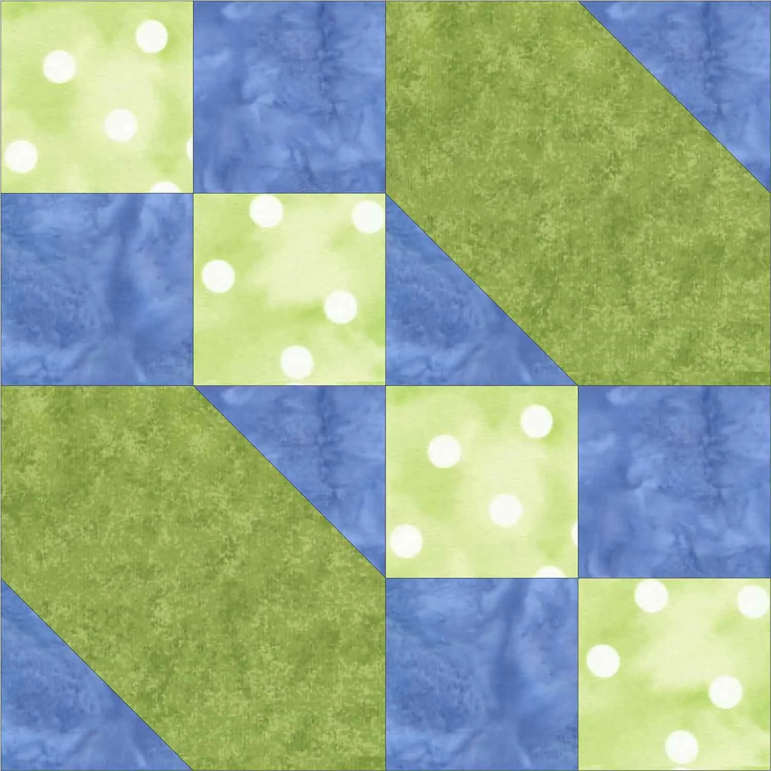 GO! Qube Manuscript 12 Block Pattern