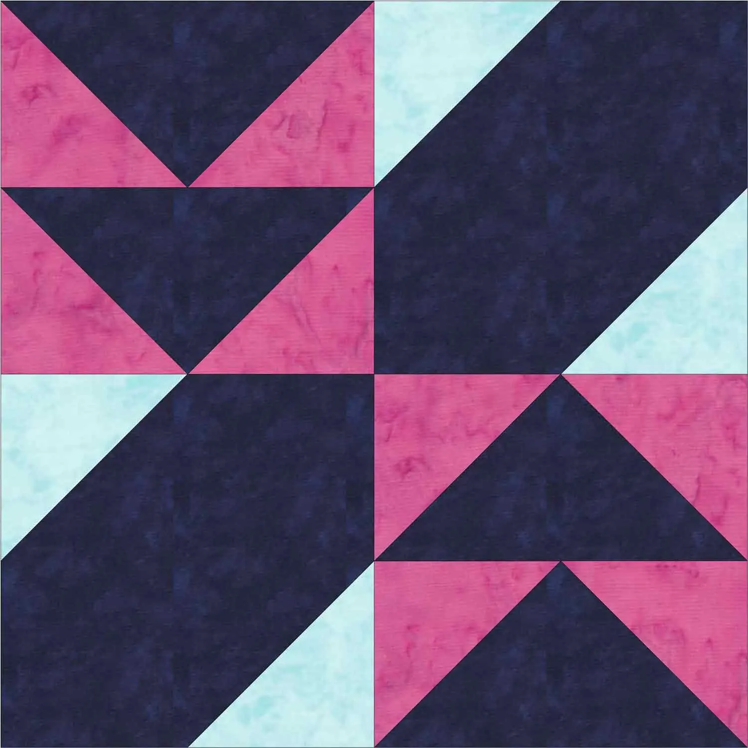 GO! Qube Composition 6 Block Pattern - AccuQuilt