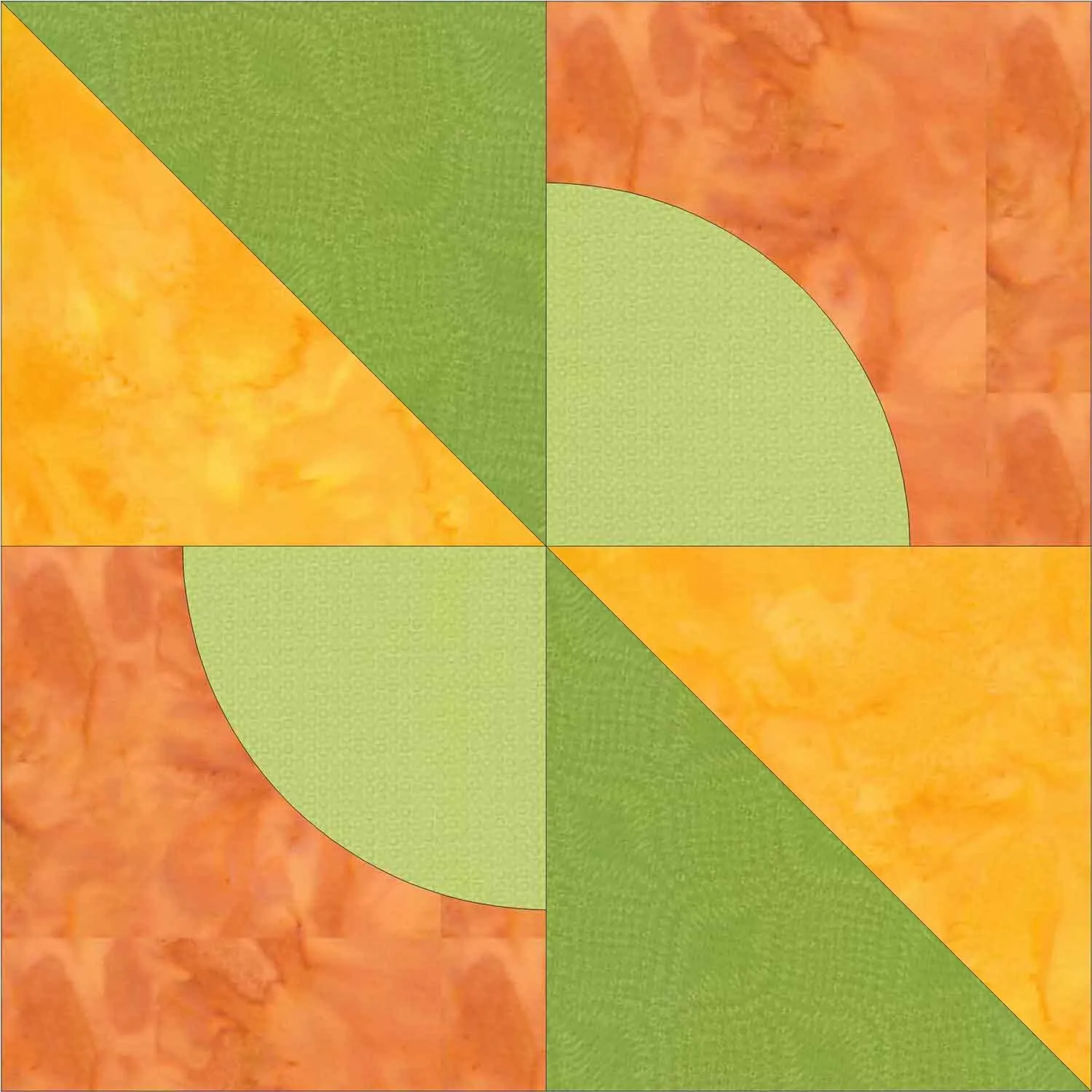 GO! Qube Drunkard's Roundabout 12 Block Pattern