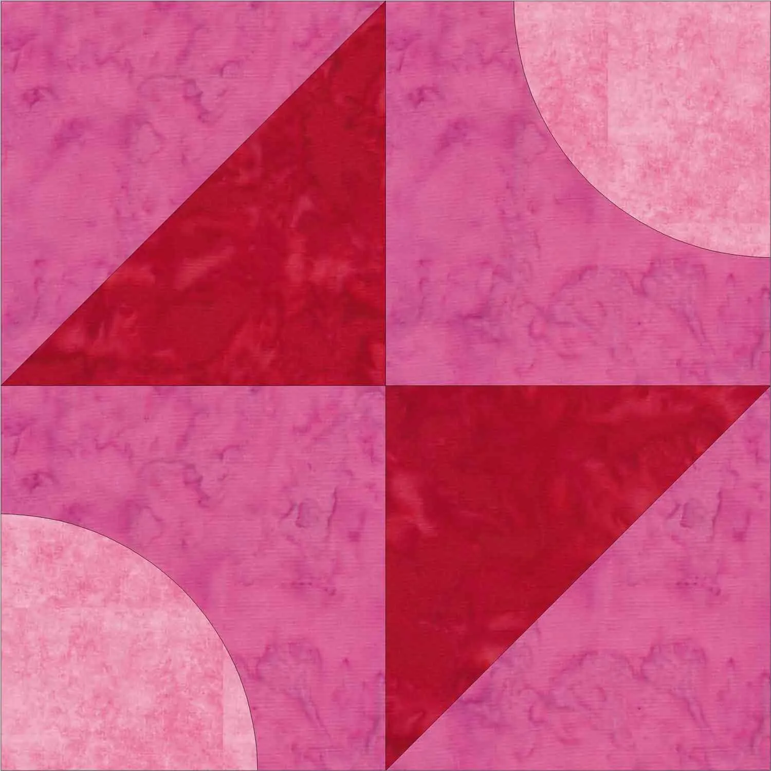 GO! Qube Drunkard's Walkway 12 Block Pattern