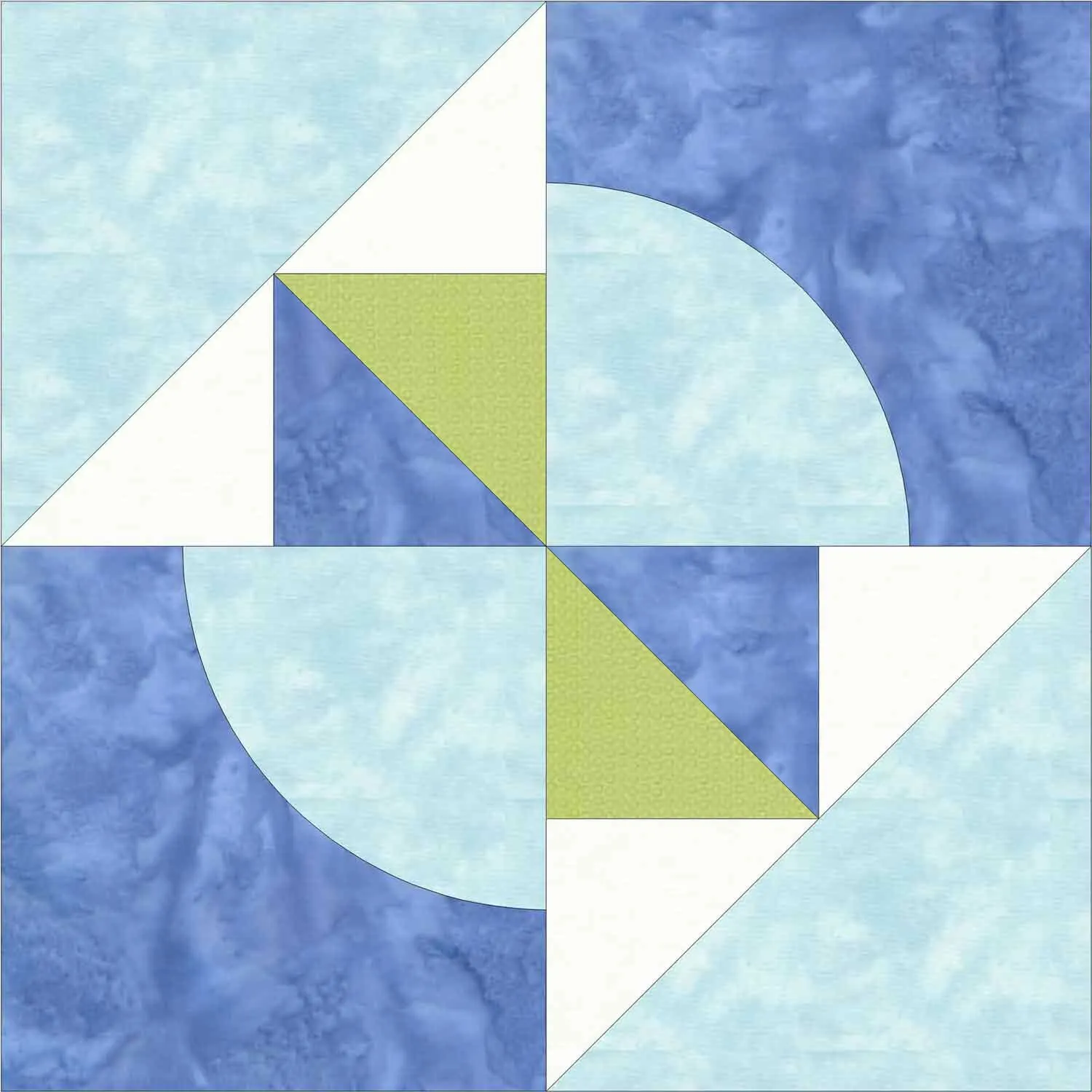 GO! Qube Drunkard's Route 12 Block Pattern