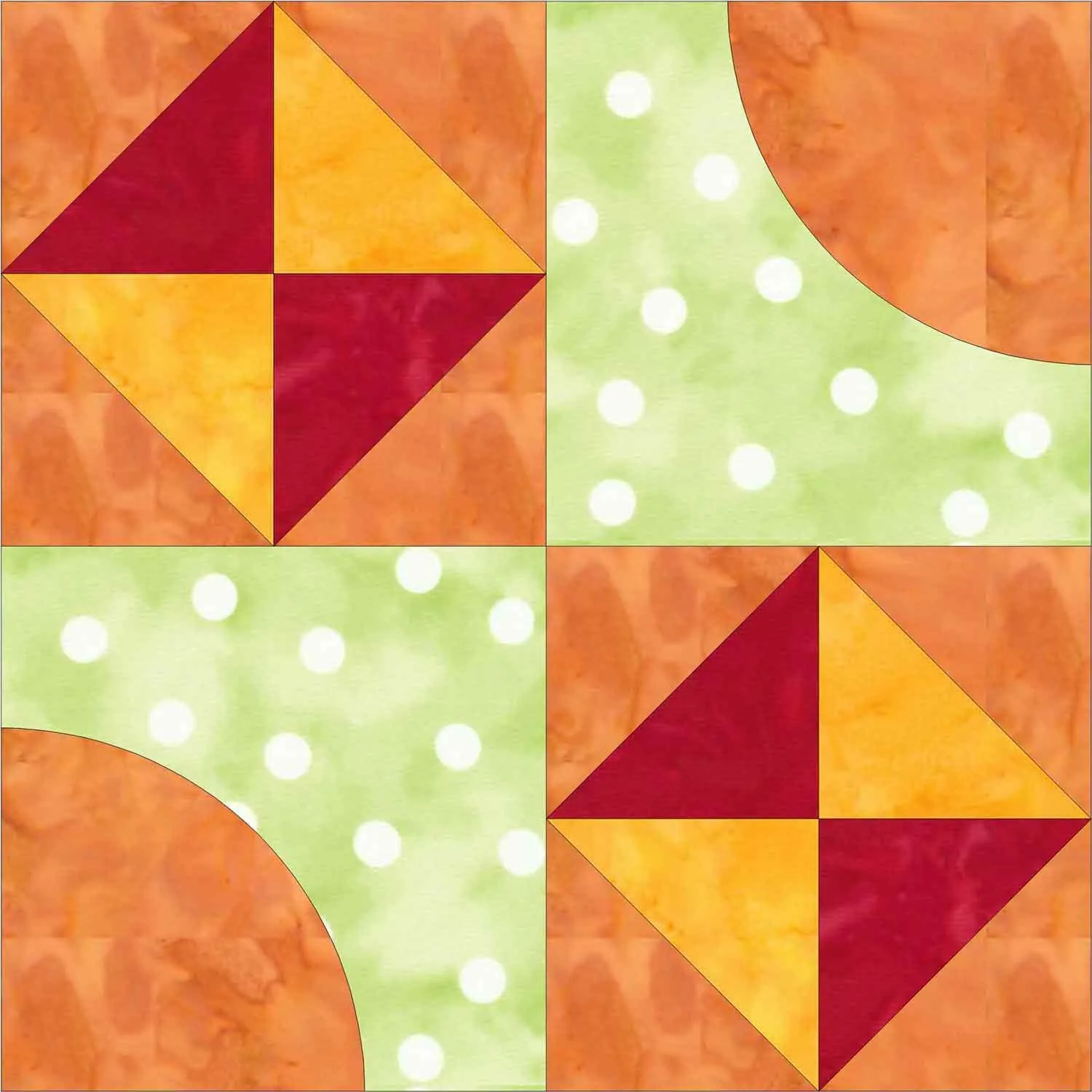 GO! Qube Drunkard's Thoroughfare 12 Block Pattern