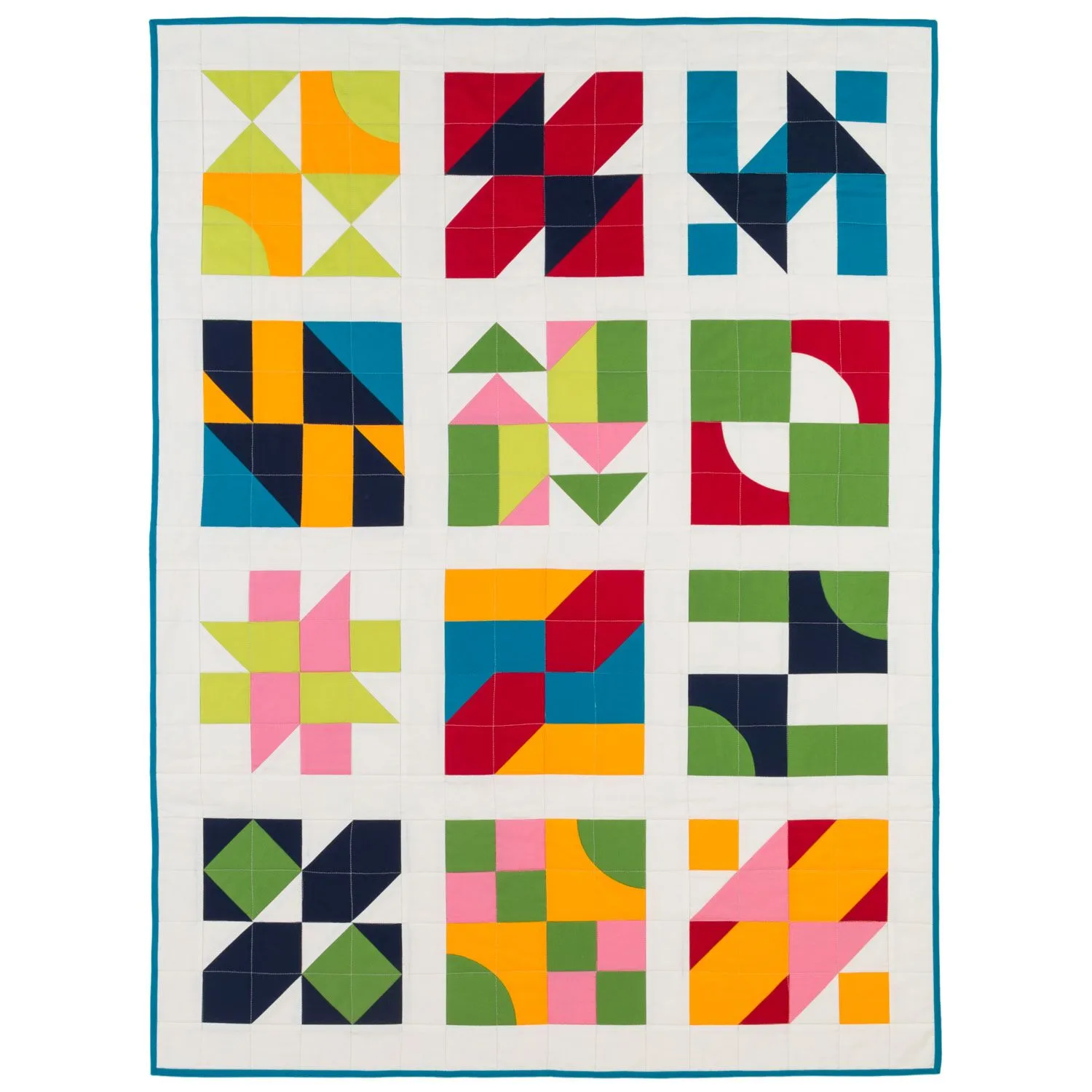 GO! Qube 9 Companion Sampler Quilt Pattern
