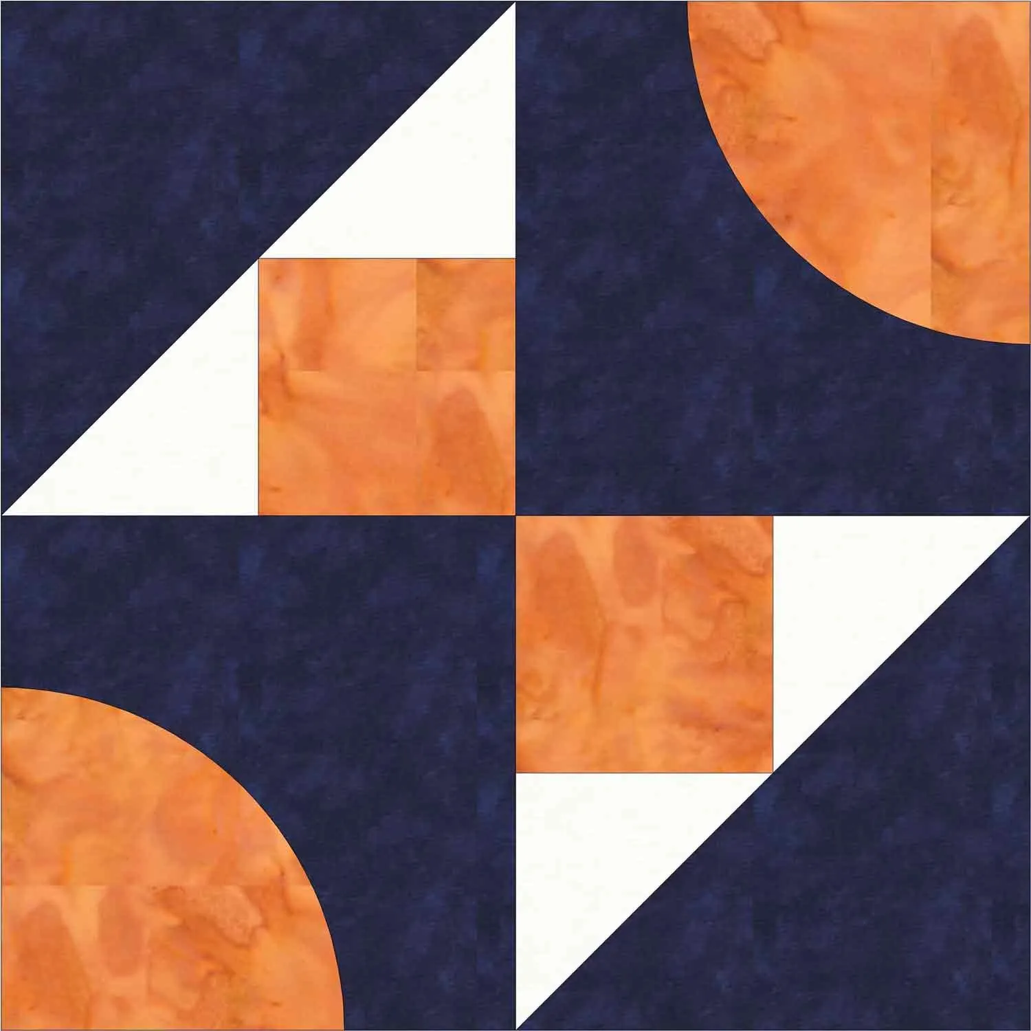 GO! Qube Drunkard's Roadway 12 Block Pattern
