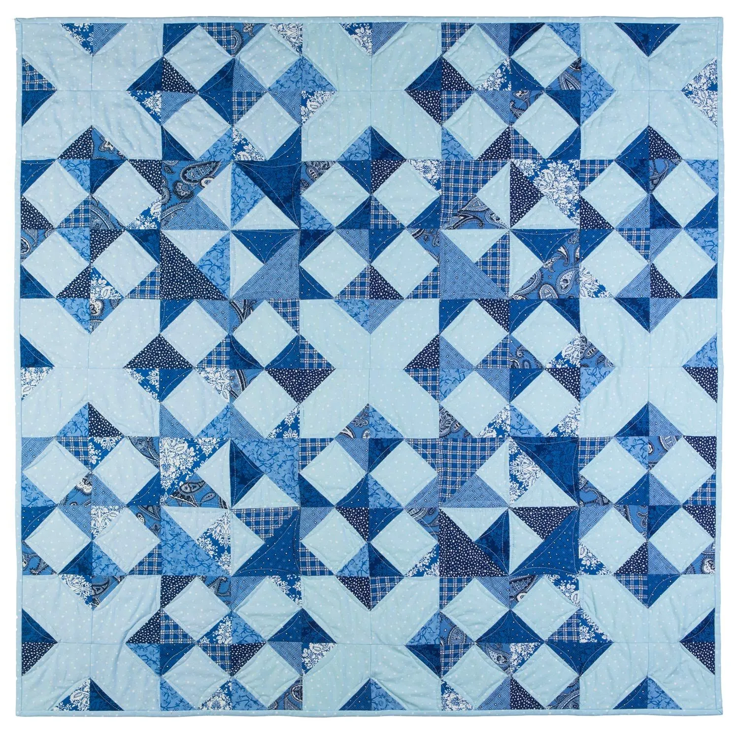 GO! Qube 8 Spinning Windmills Quilt Pattern