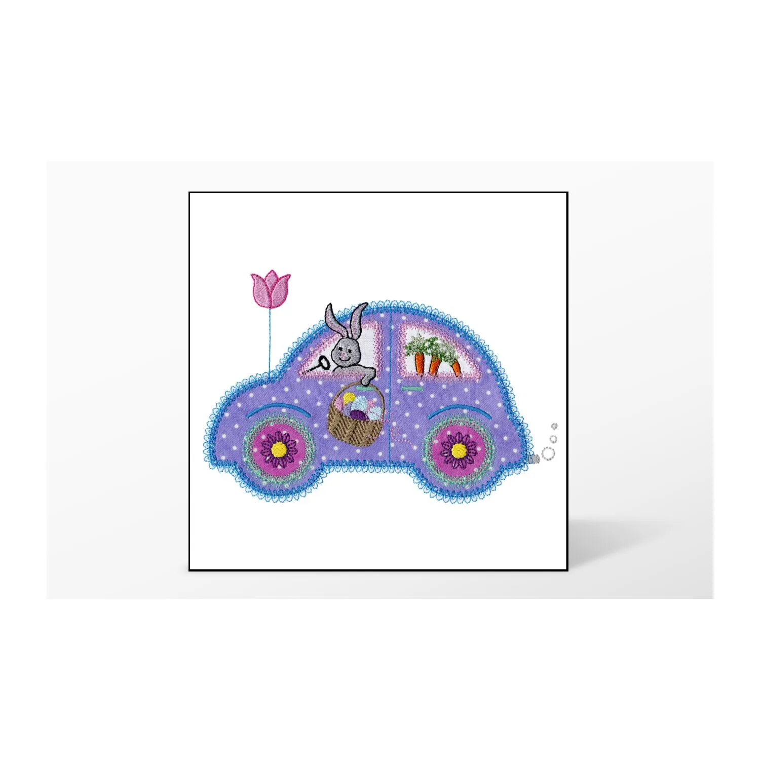 GO! Easter Cute Car Embroidery Designs by V-Stitch Designs