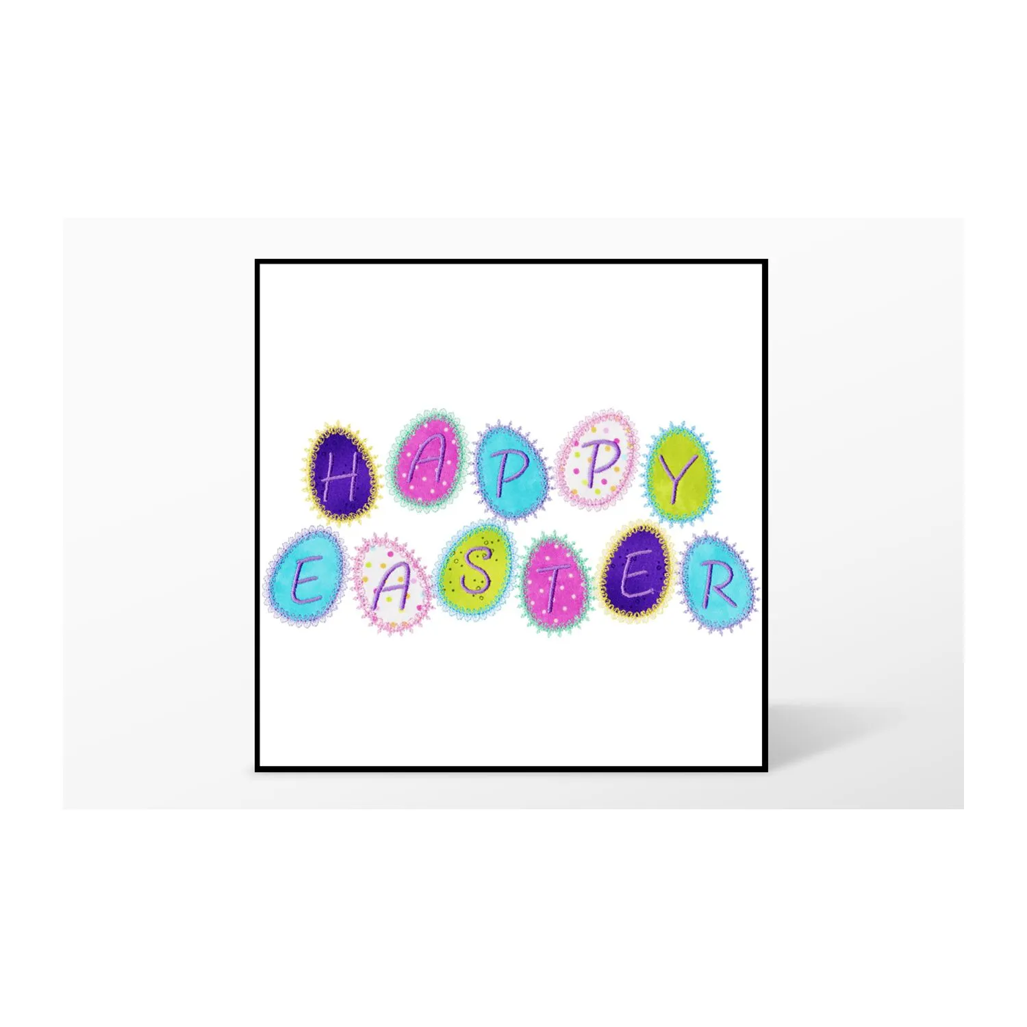 GO! Happy Easter Embroidery Designs by V-Stitch Designs