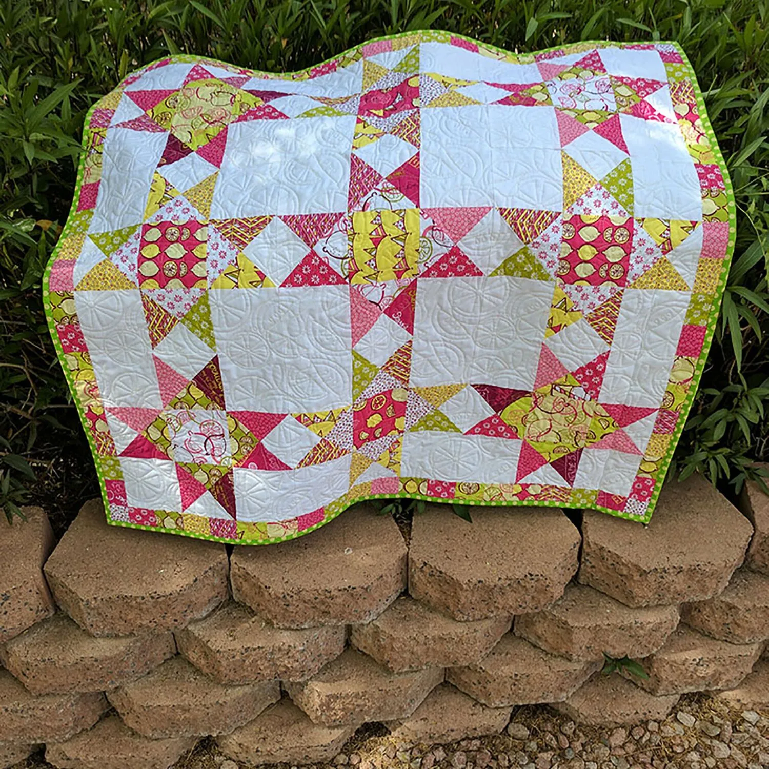 GO! Making Lemonade Throw Quilt Pattern