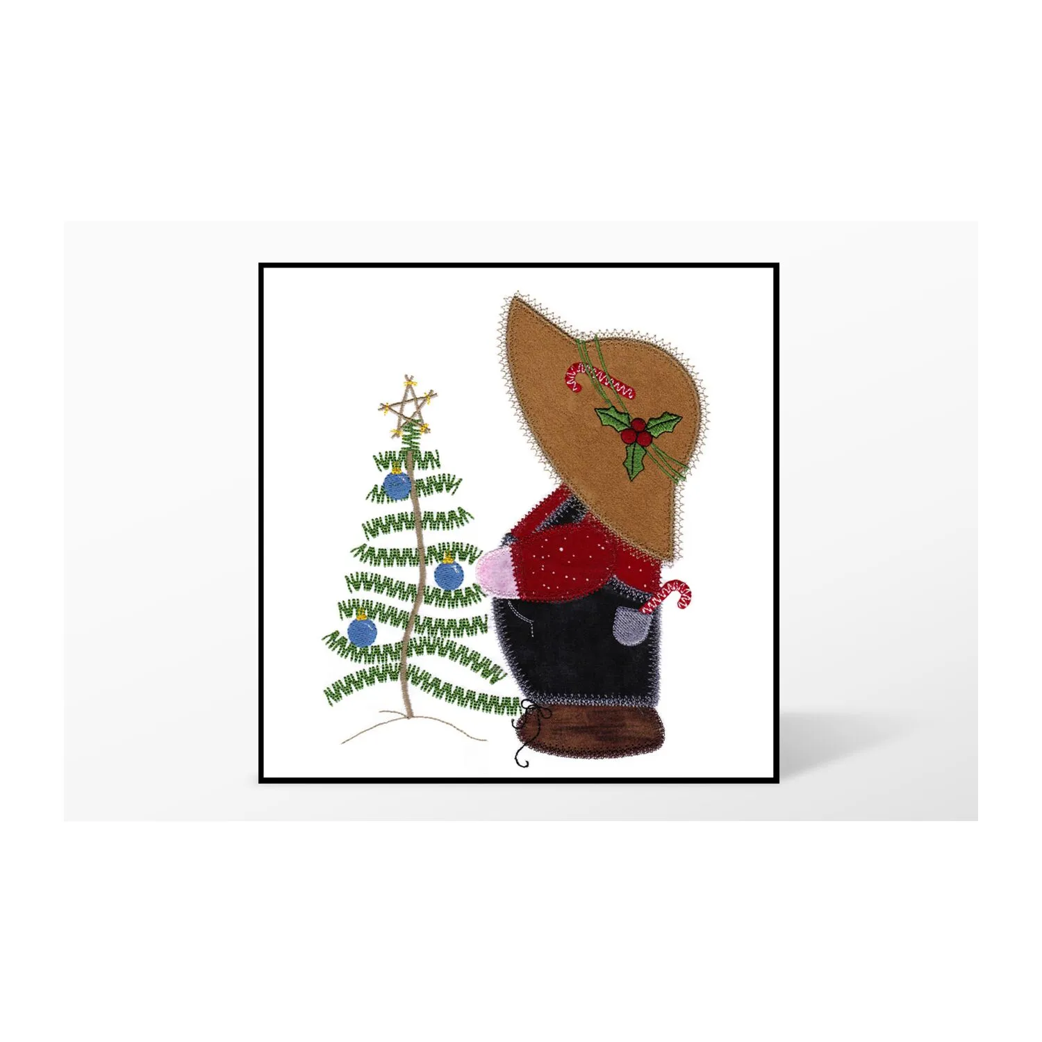 GO! Christmas Overall Sam Embroidery Designs by V-Stitch Designs