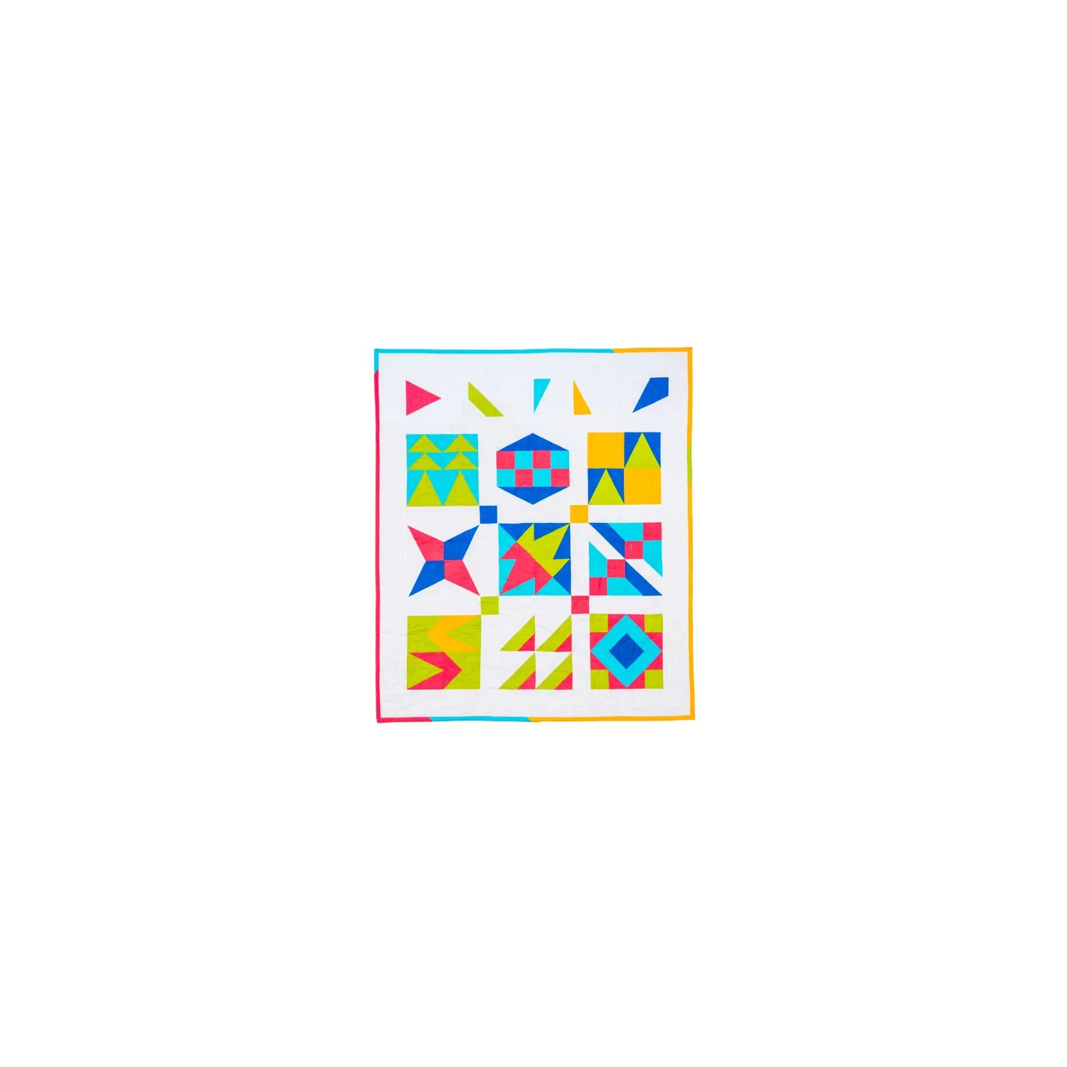 GO! Qube 8 Patch Party Sampler Quilt Pattern