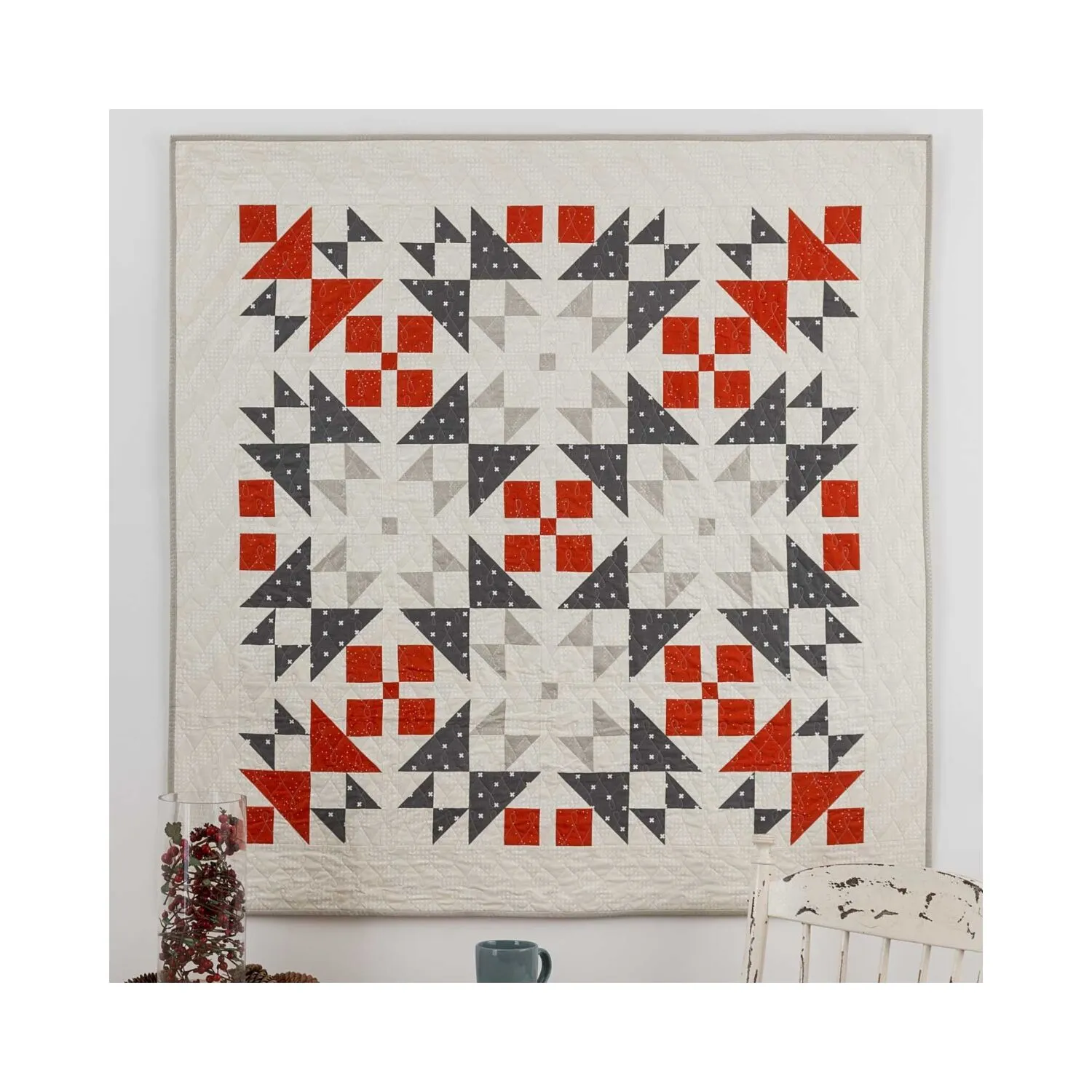 GO! Qube 9 Nordic Winter Quilt Pattern