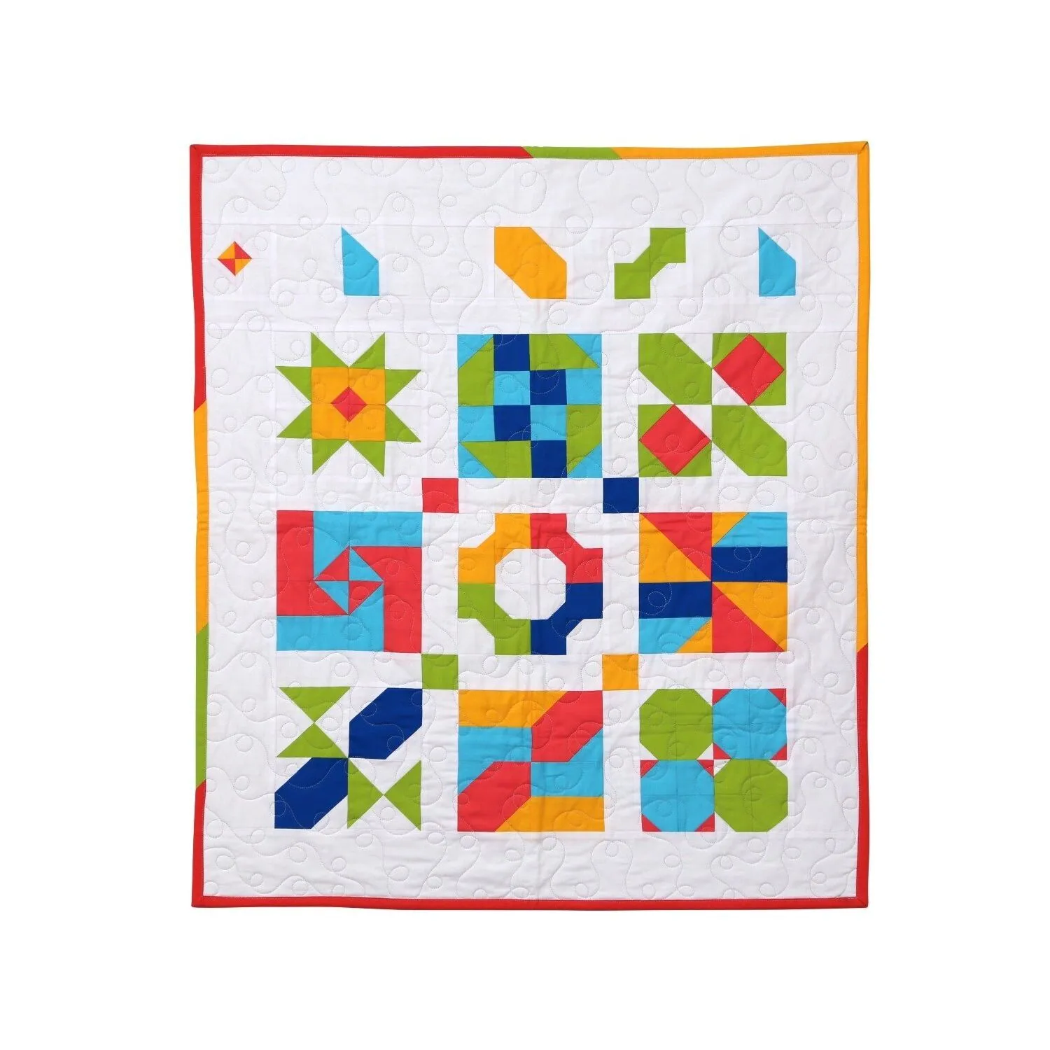 GO! Qube 6 Piece Parade Sampler Quilt Pattern