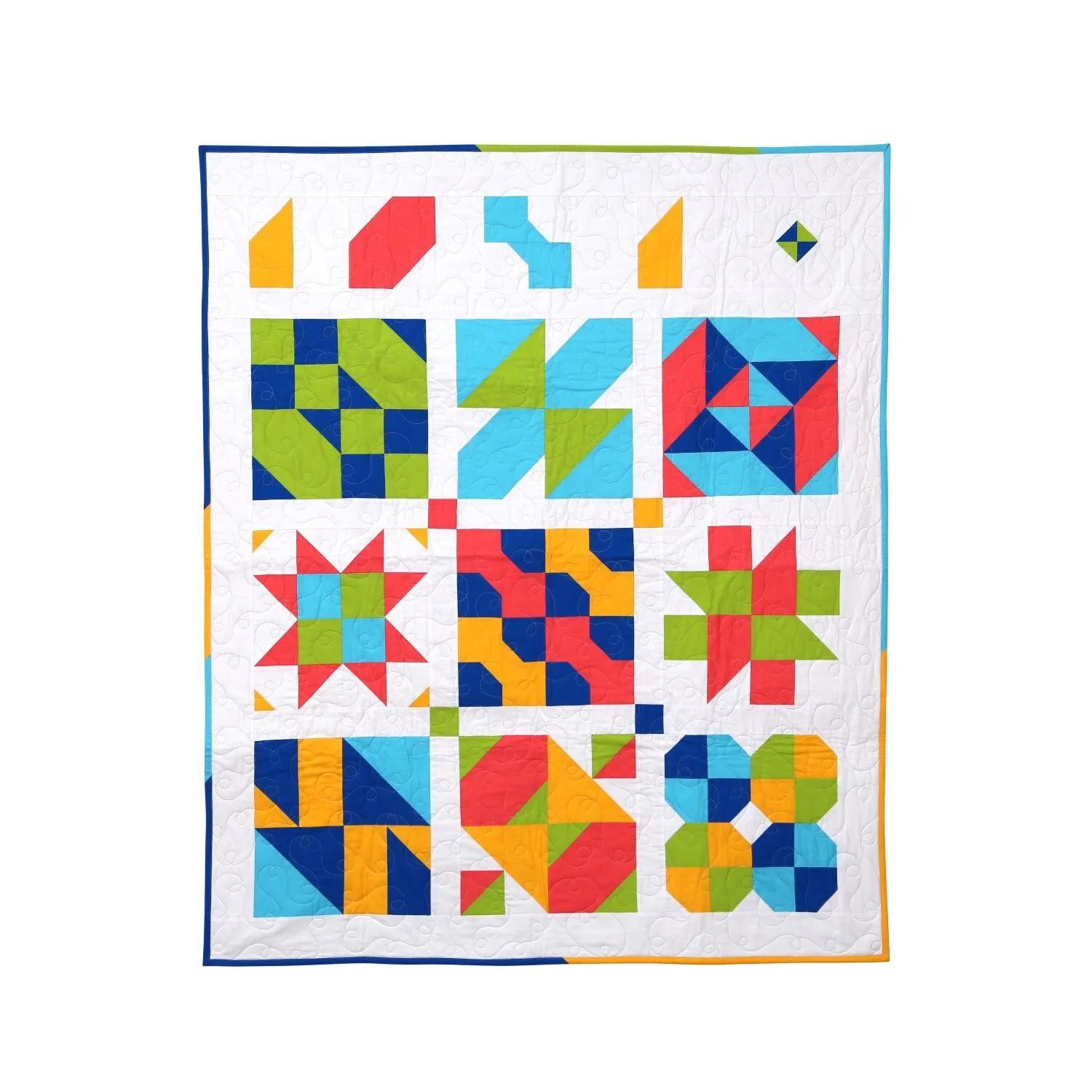 GO! Qube 12 Piece Parade Sampler Quilt Pattern