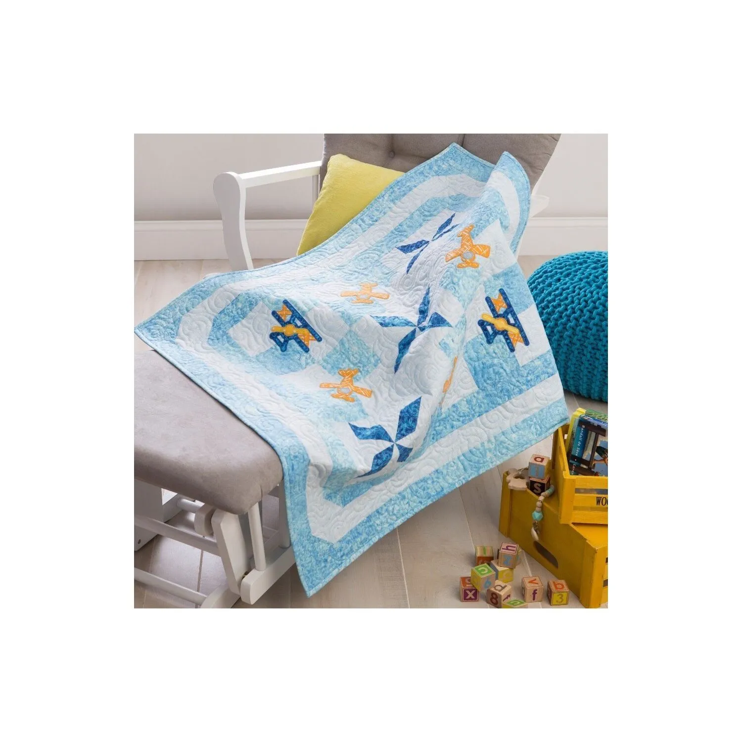 GO! Propeller Planes Quilt Pattern
