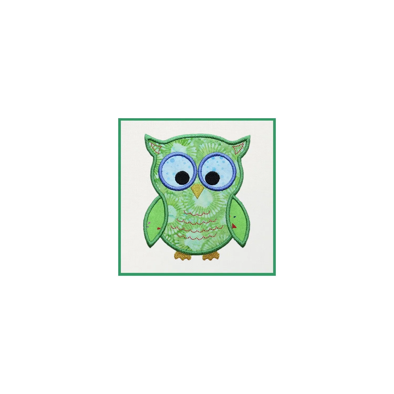 GO! Cute Owl Embroidery Designs by Marjorie Busby