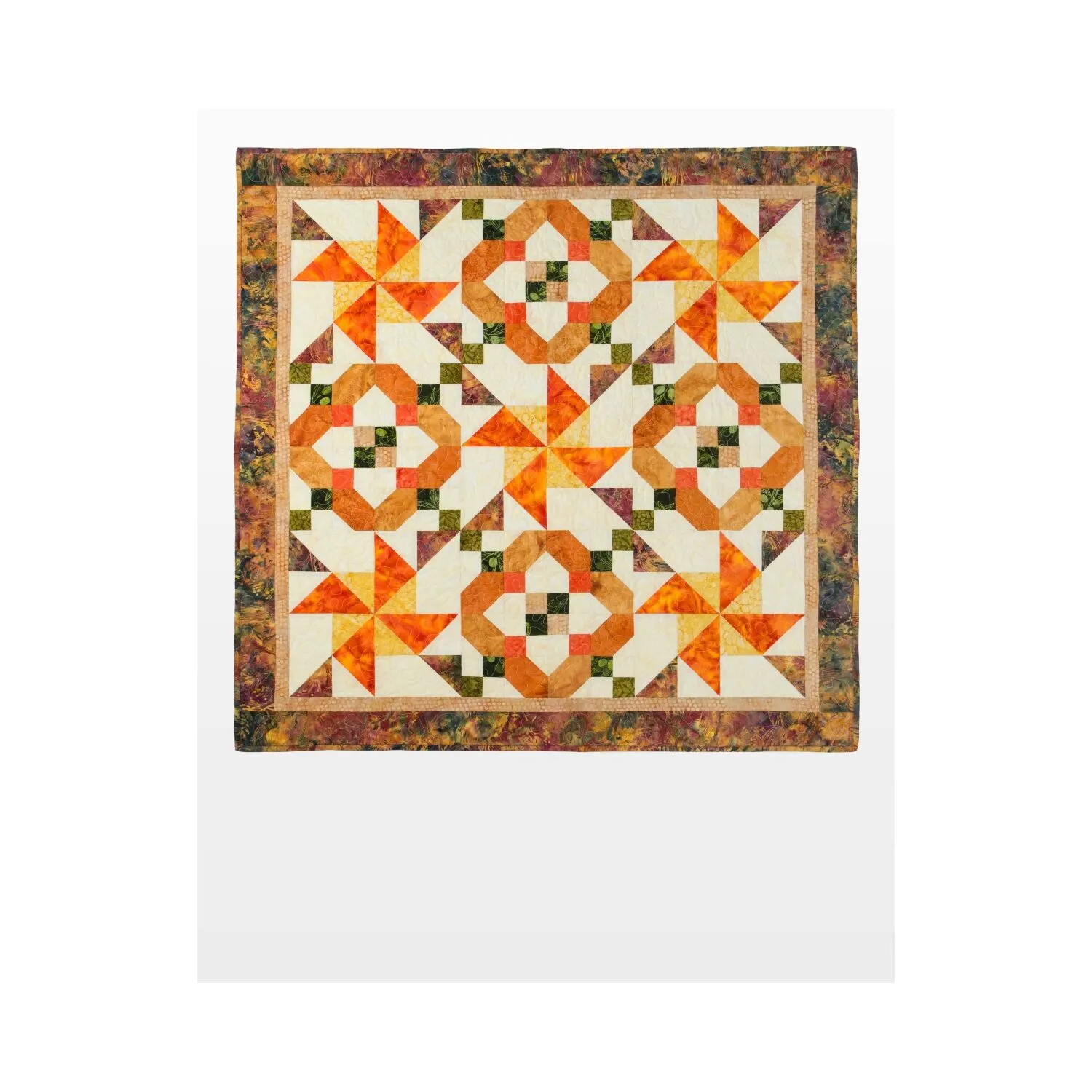 GO! Qube 6 Spinner Squares Wall Hanging Pattern