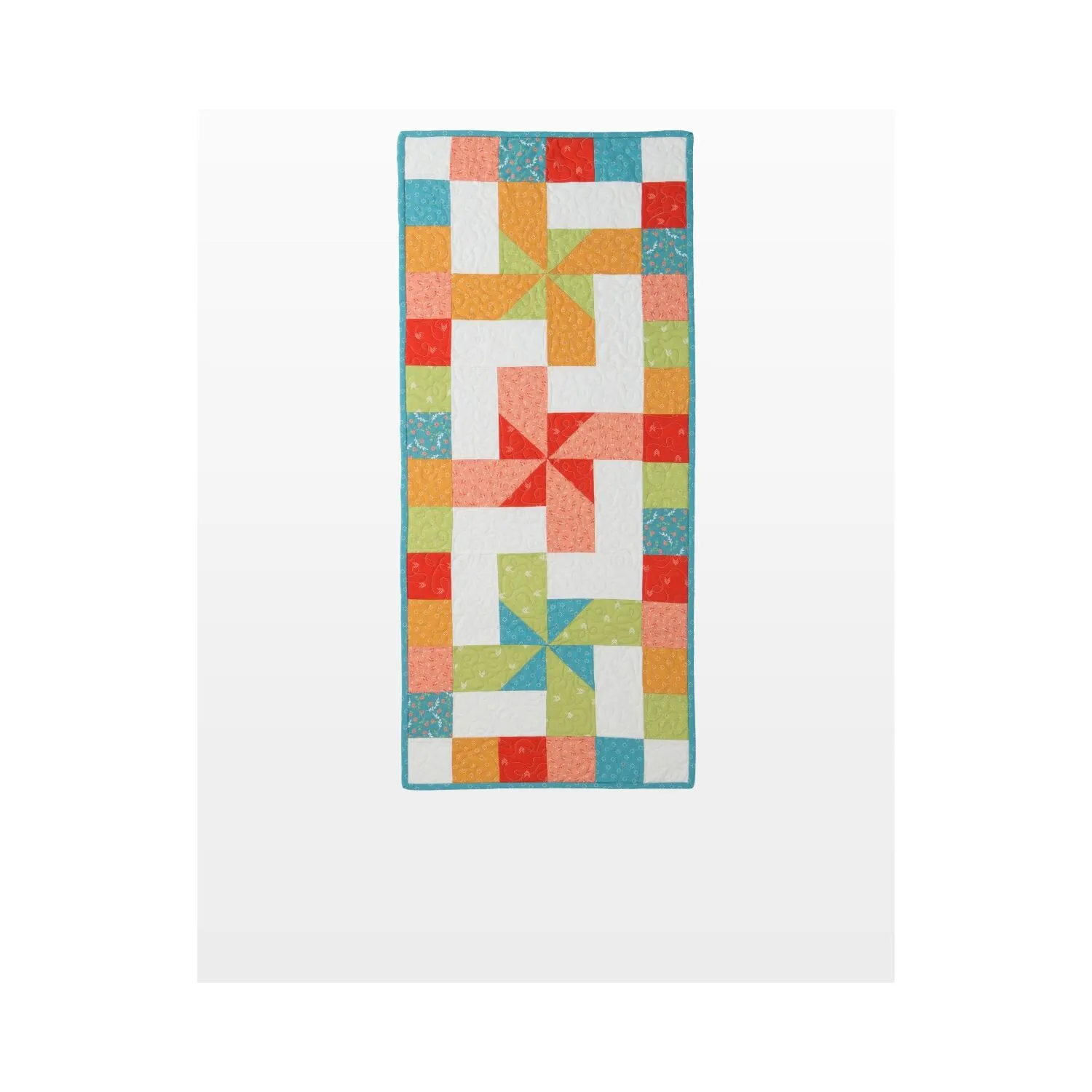GO! Qube 12 Twirly Wirly Table Runner Pattern