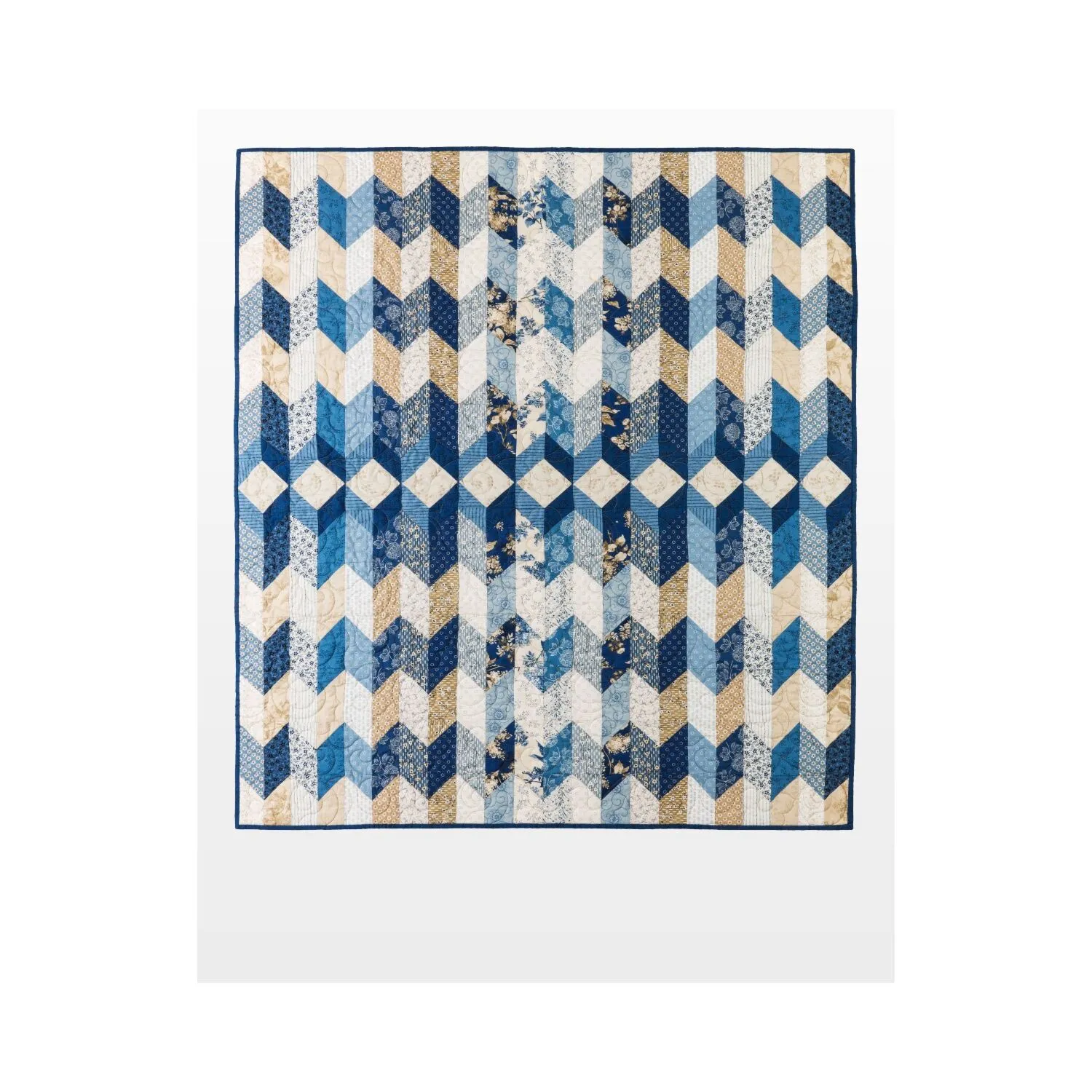 GO! Qube 8 Faux Braid Quilt Pattern