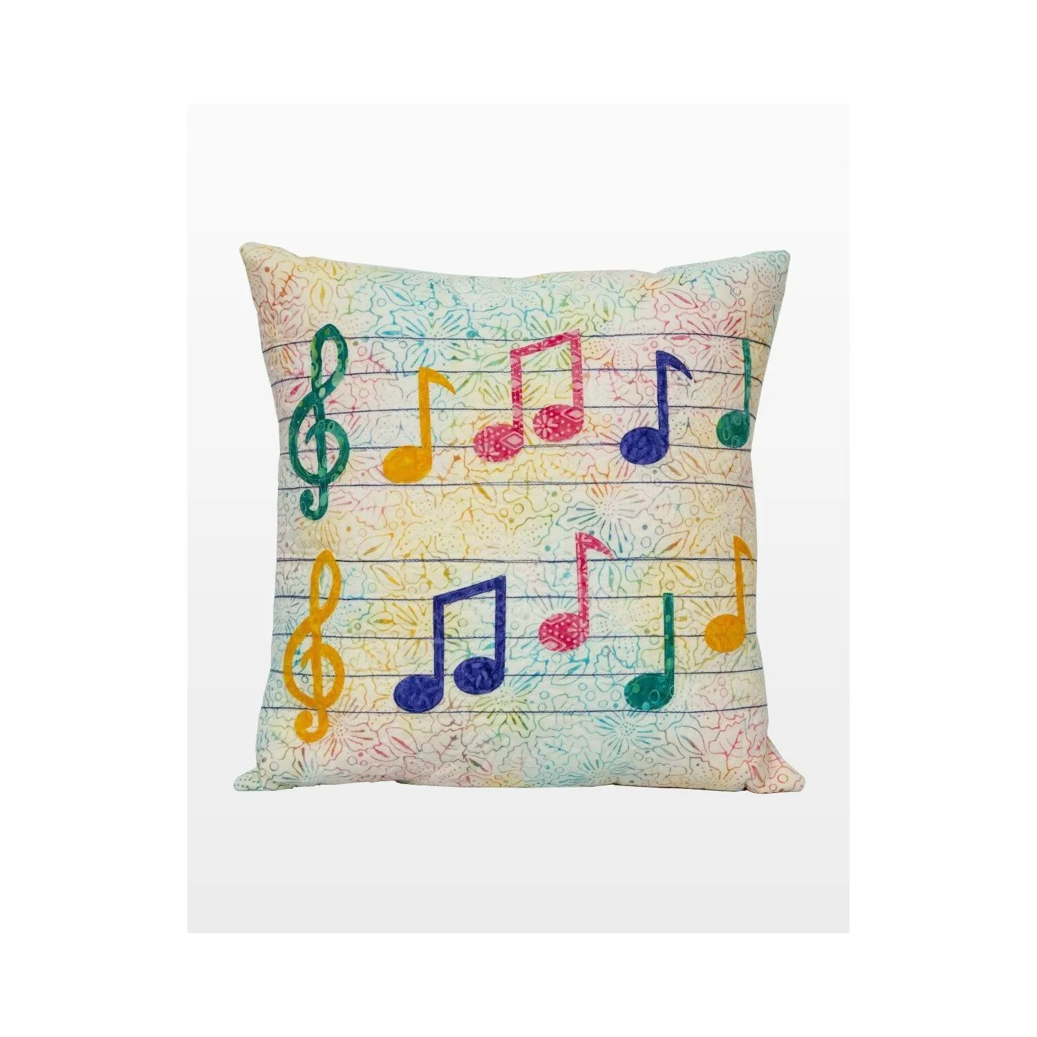 GO! Musical Notes Pillow Pattern