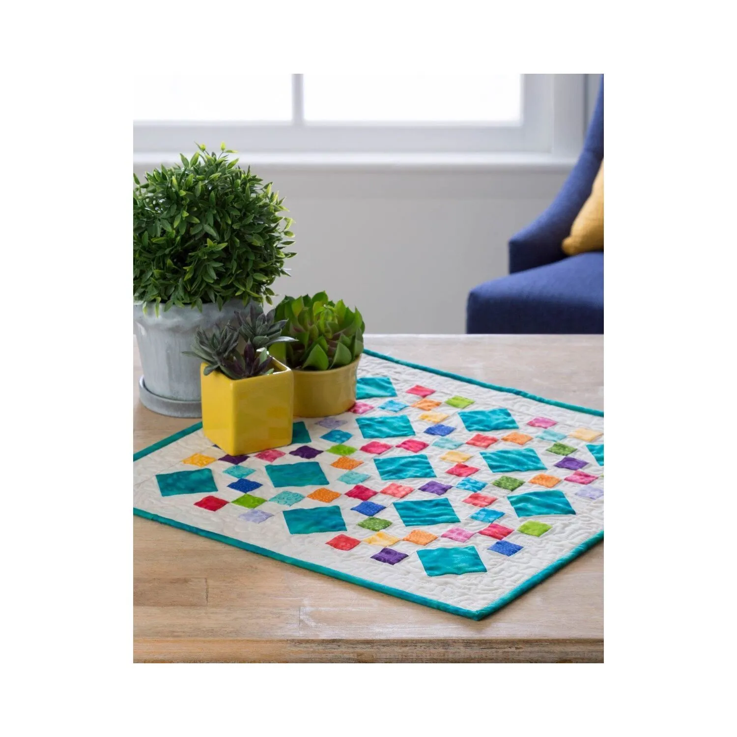 GO! 9-Patch Table Topper Pattern