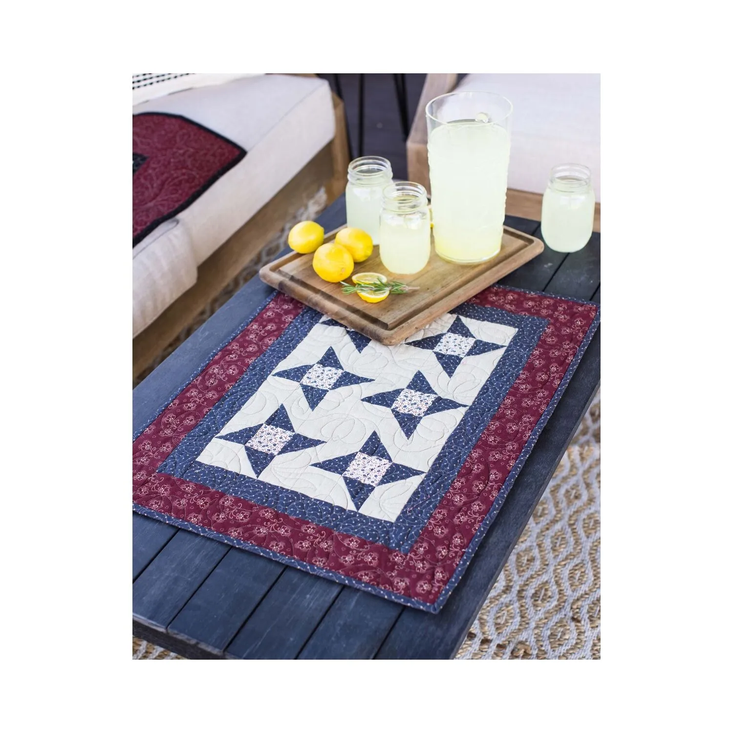 GO! Qube 8 Friendship Star Table Topper Pattern