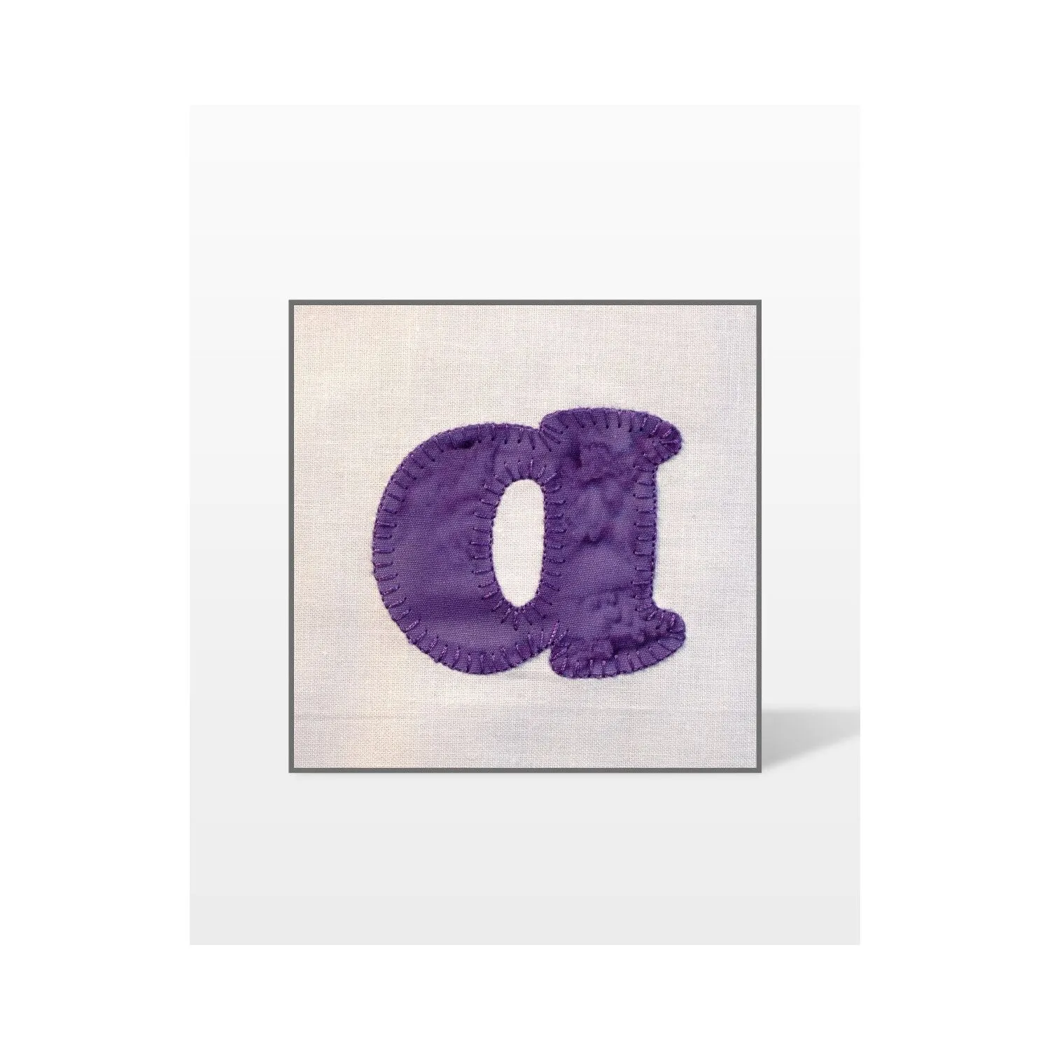 GO! Carefree Alphabet Lowercase Set Embroidery Designs
