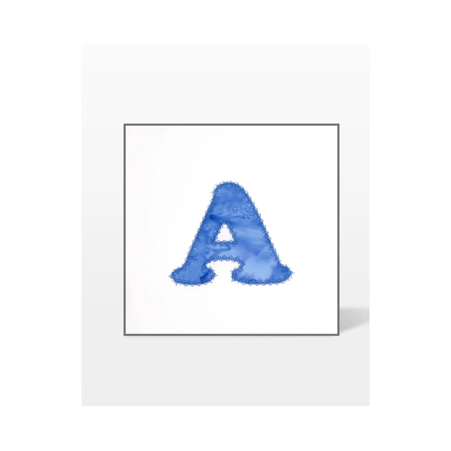 GO! Carefree Alphabet Uppercase Set Embroidery Designs