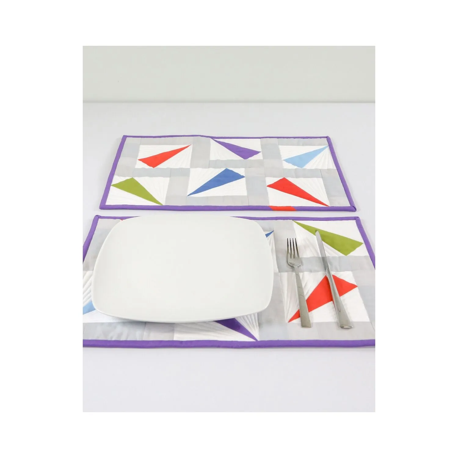 GO! Canoe Confetti Placemats Pattern
